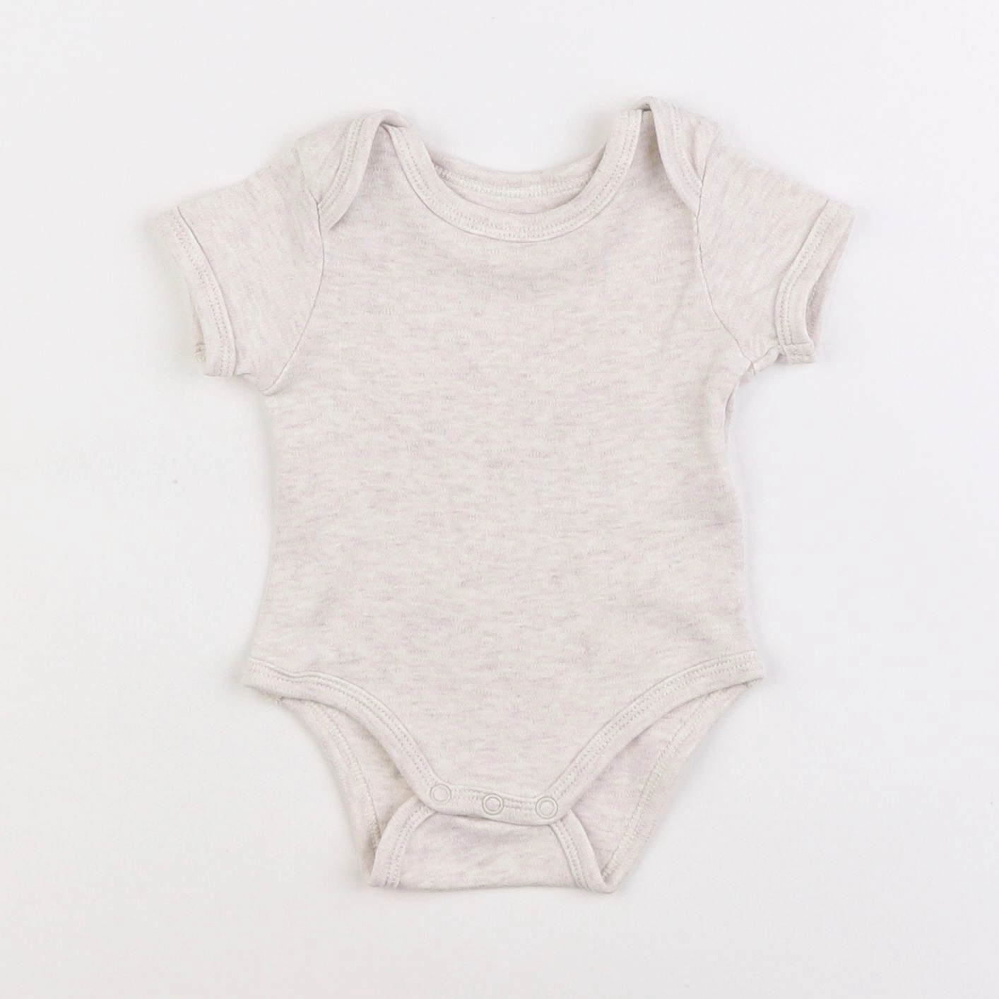 Vertbaudet - body beige - 3 mois