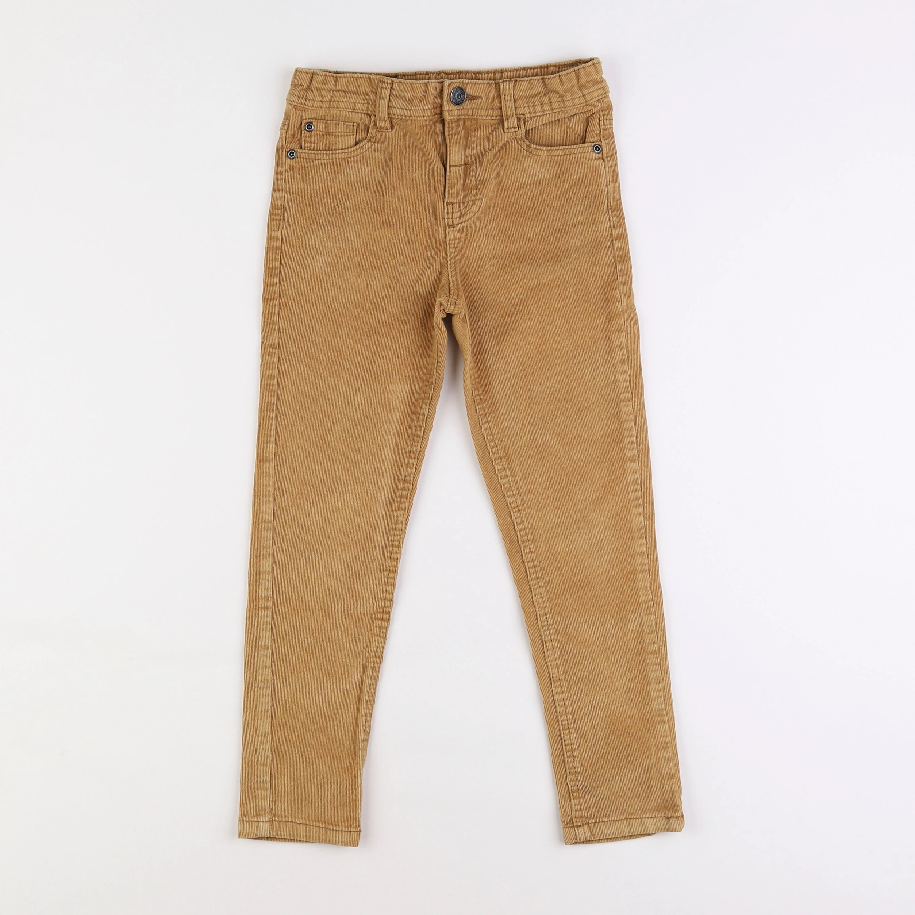 Vertbaudet - pantalon marron - 6 ans