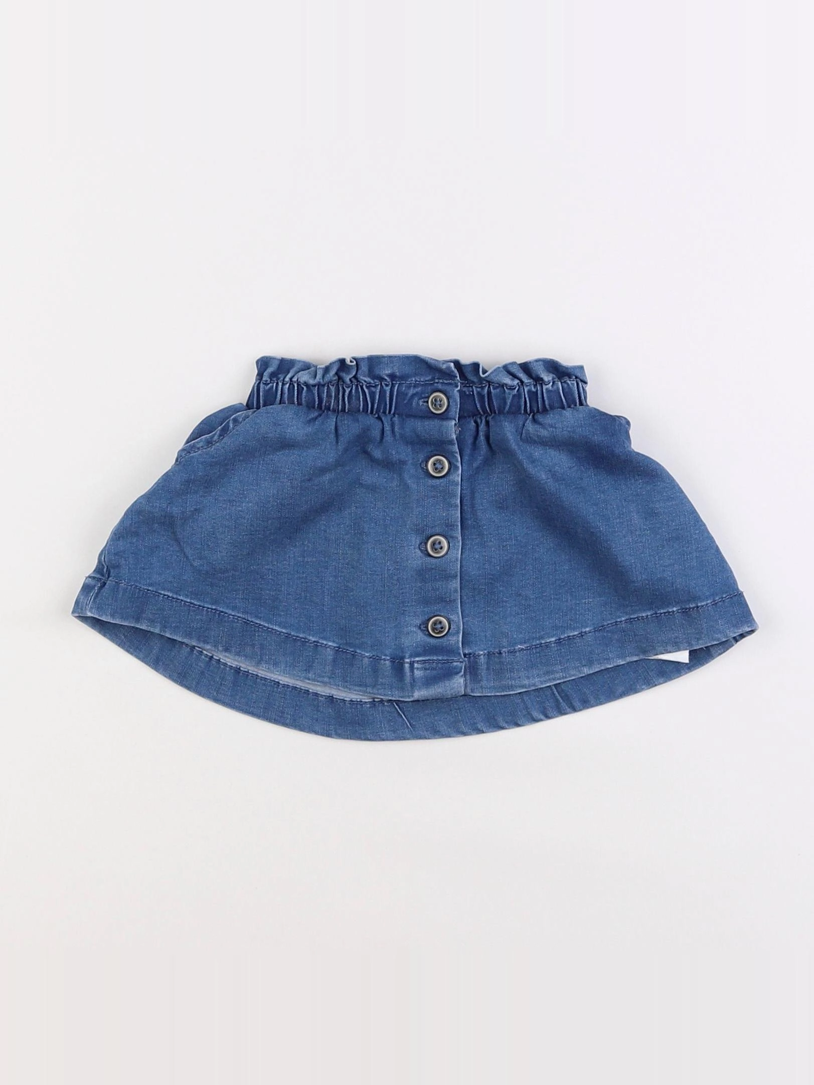 Vertbaudet - jupe bleu - 6 mois