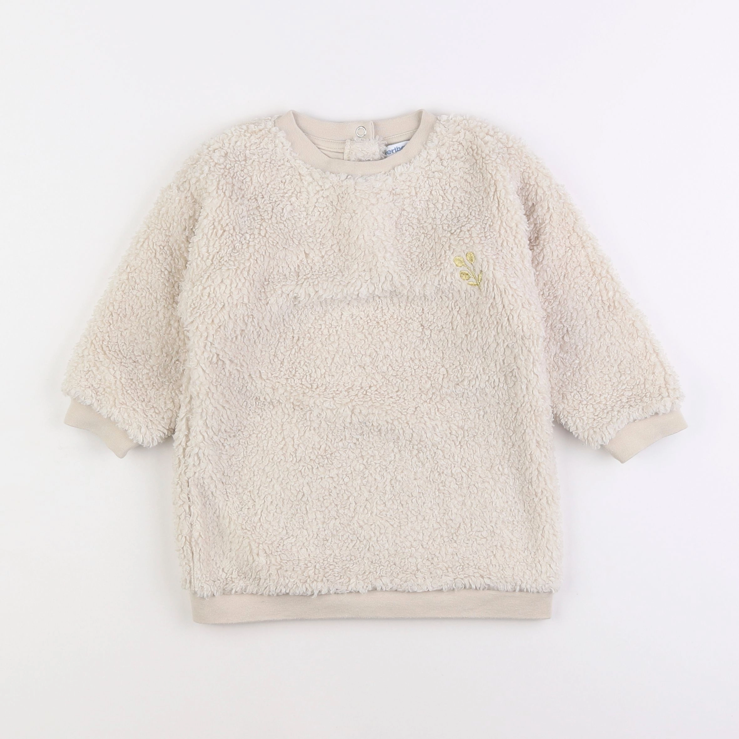Vertbaudet - robe beige - 2 ans