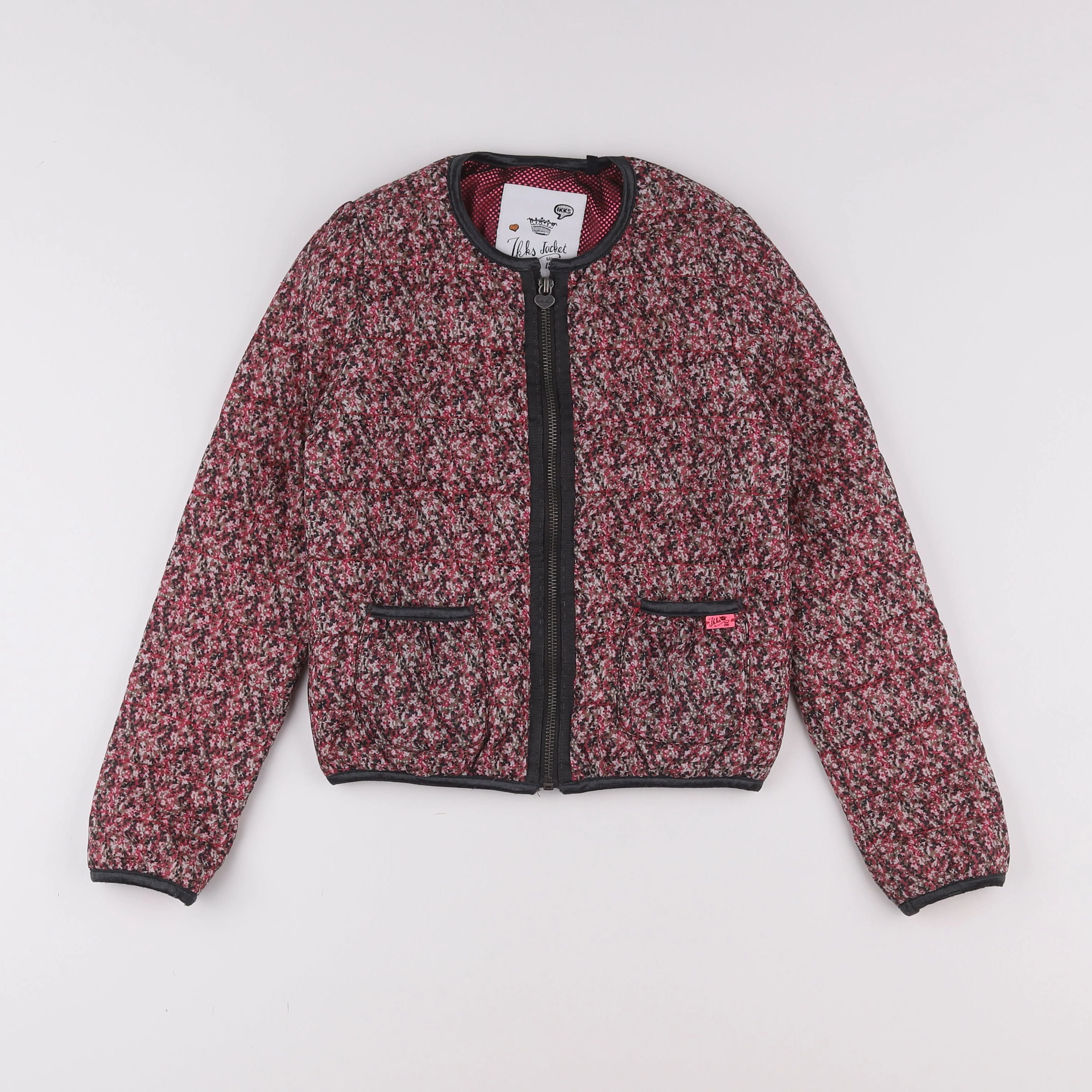 IKKS - veste rose - 10 ans