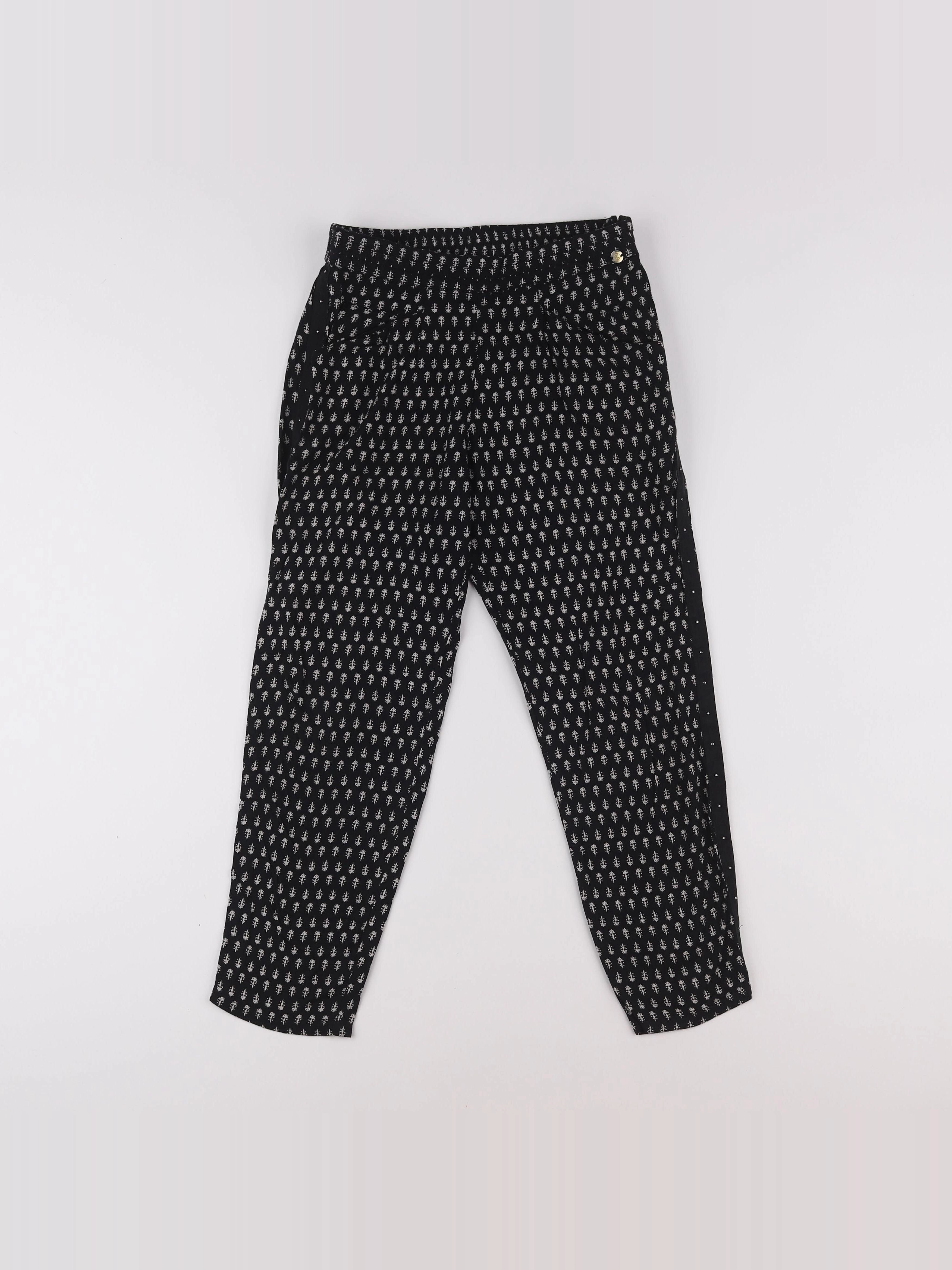 IKKS - pantalon noir - 10 ans