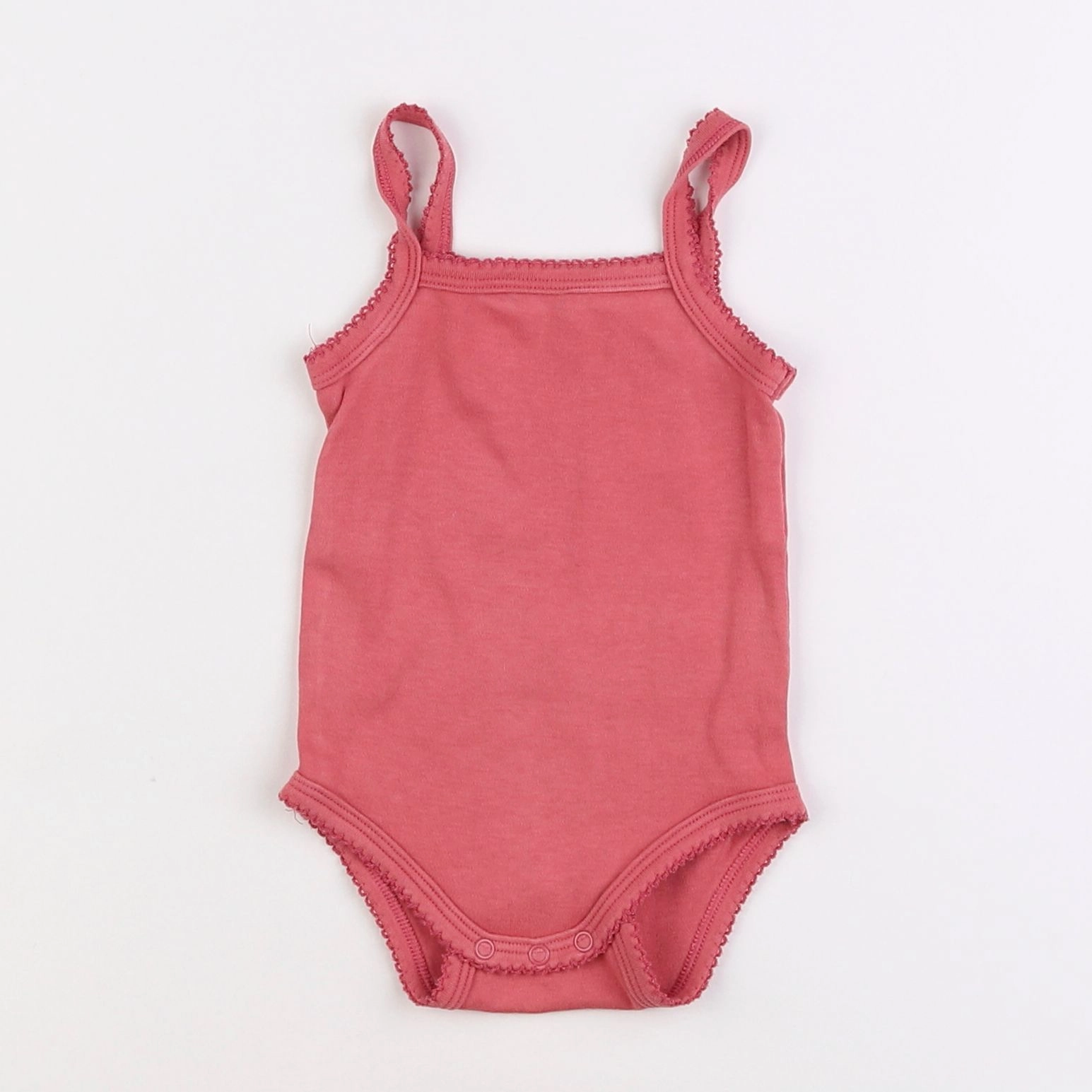 Vertbaudet - body rose - 6 mois