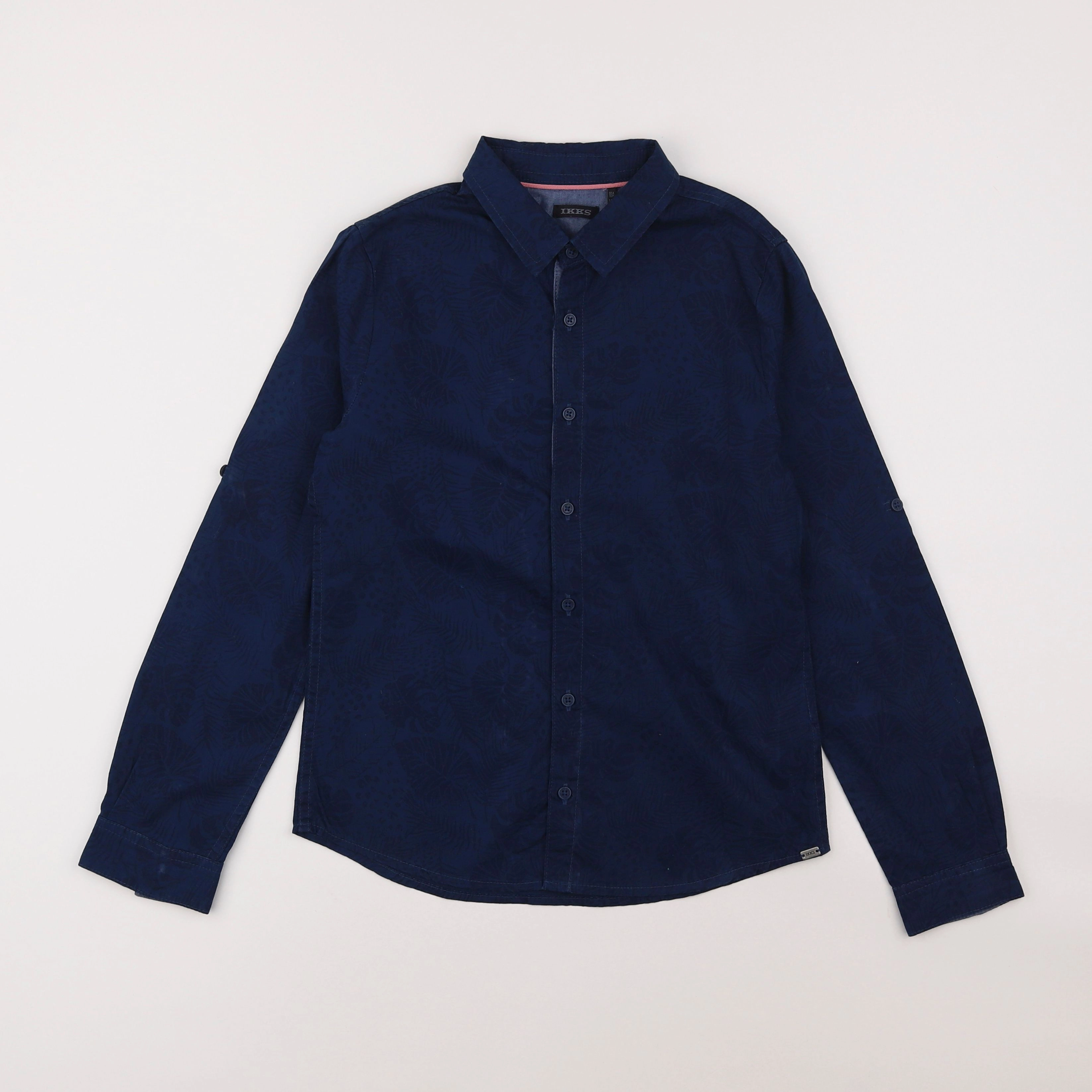 IKKS - chemise bleu - 10 ans