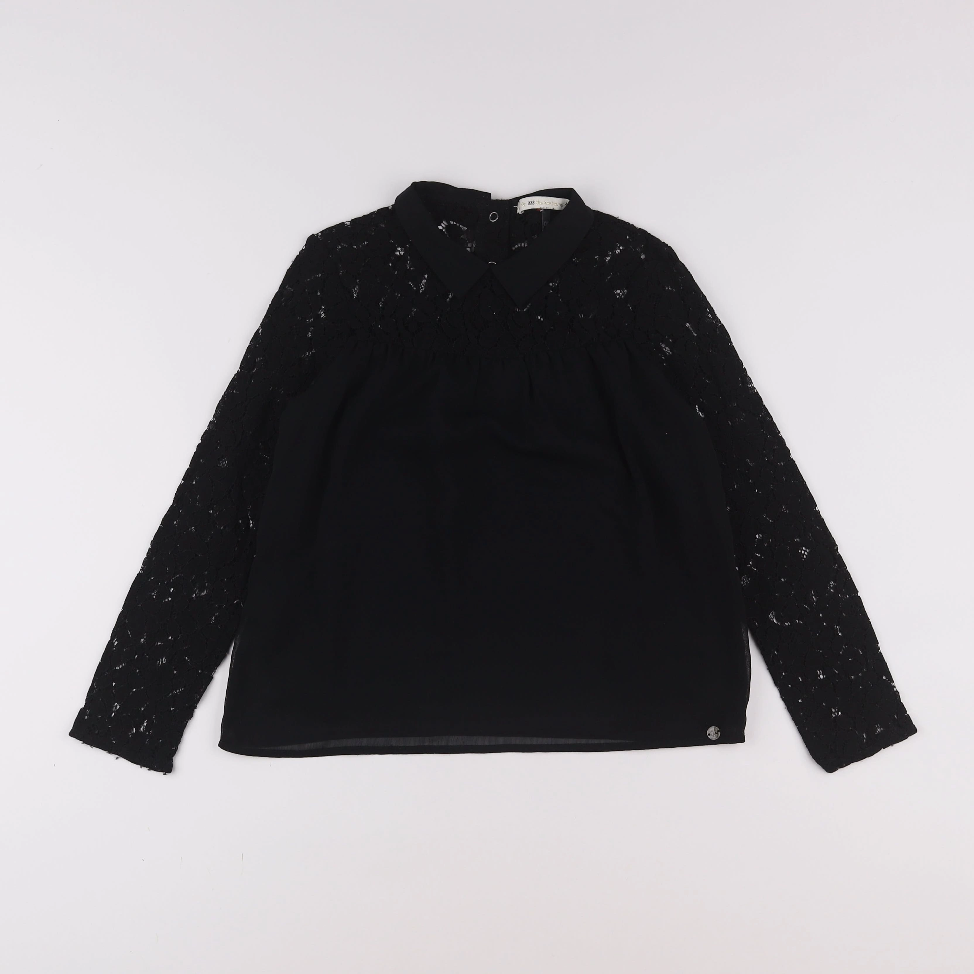 IKKS - blouse noir - 10 ans