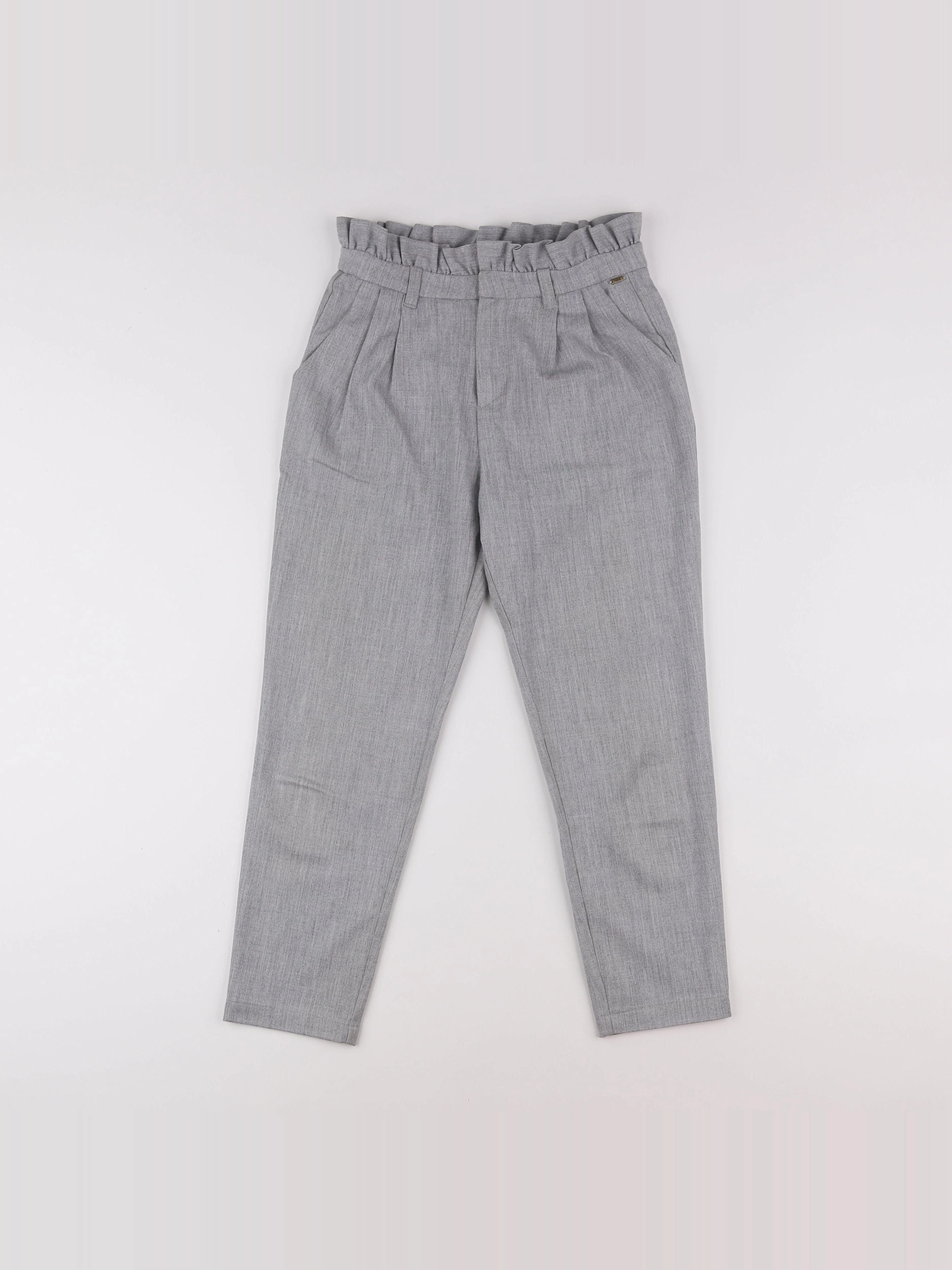 IKKS - pantalon gris - 10 ans