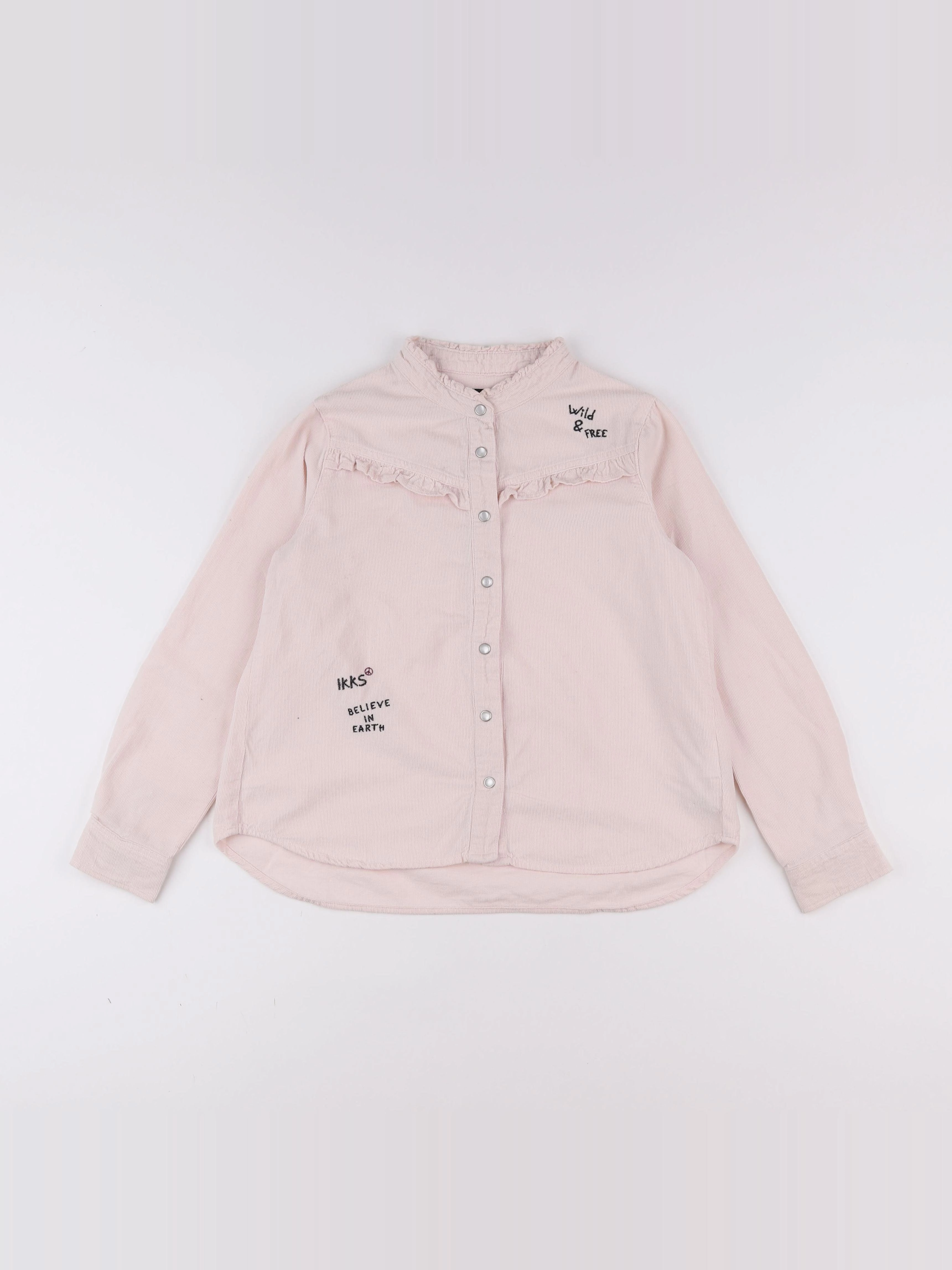 IKKS - chemise rose - 10 ans