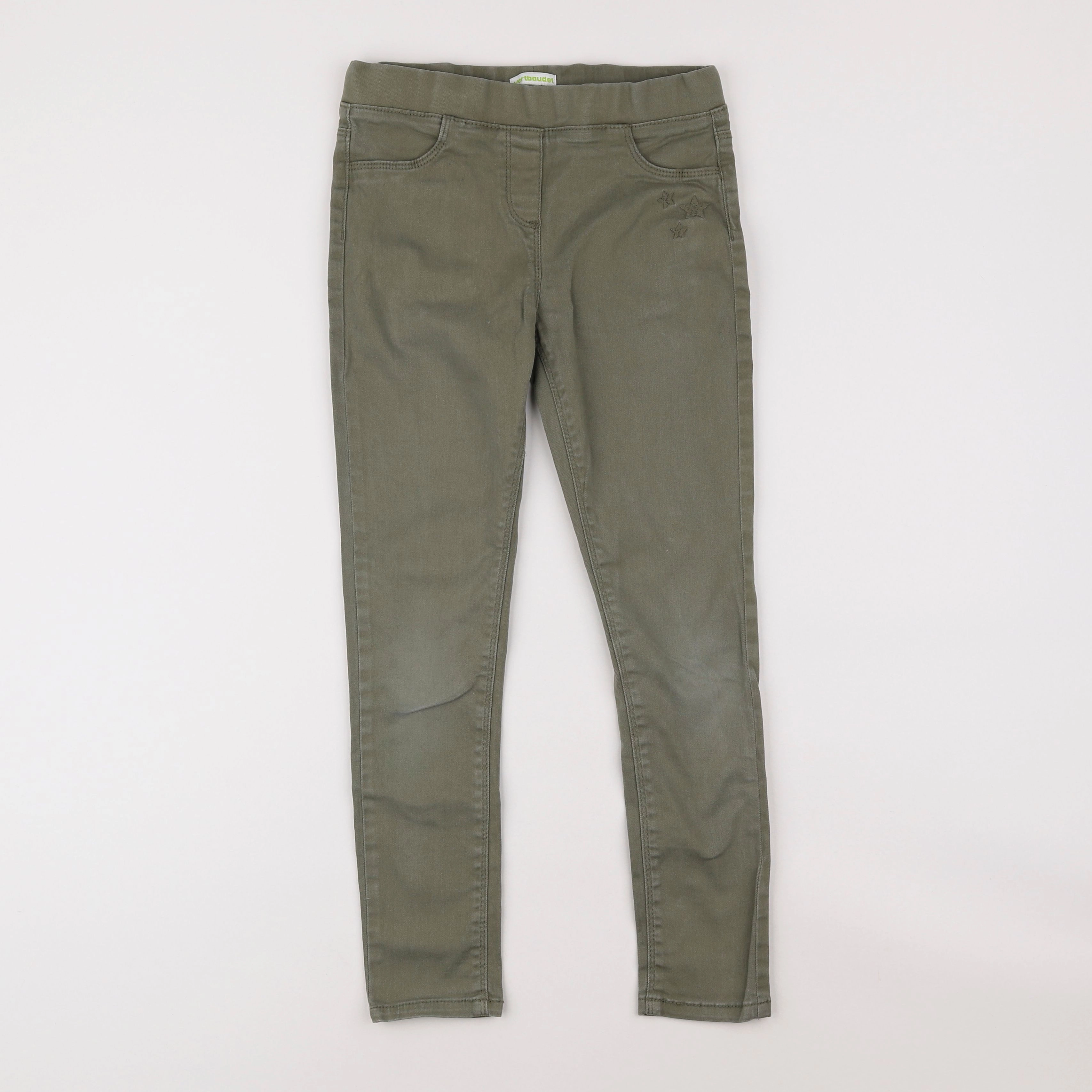 Vertbaudet - jegging vert - 9 ans