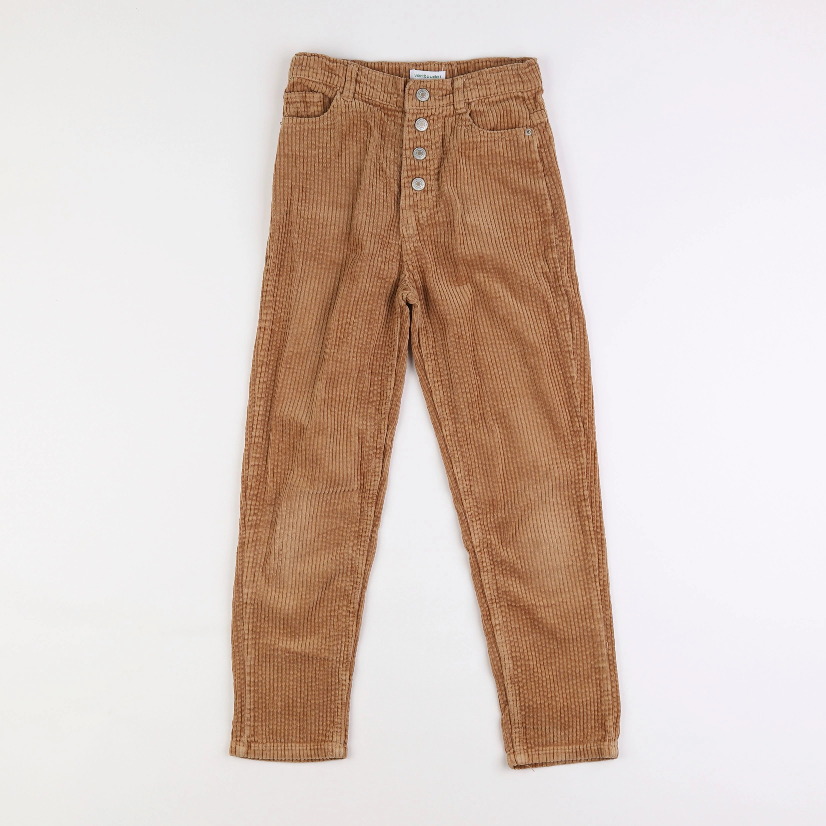 Vertbaudet - pantalon marron - 9 ans