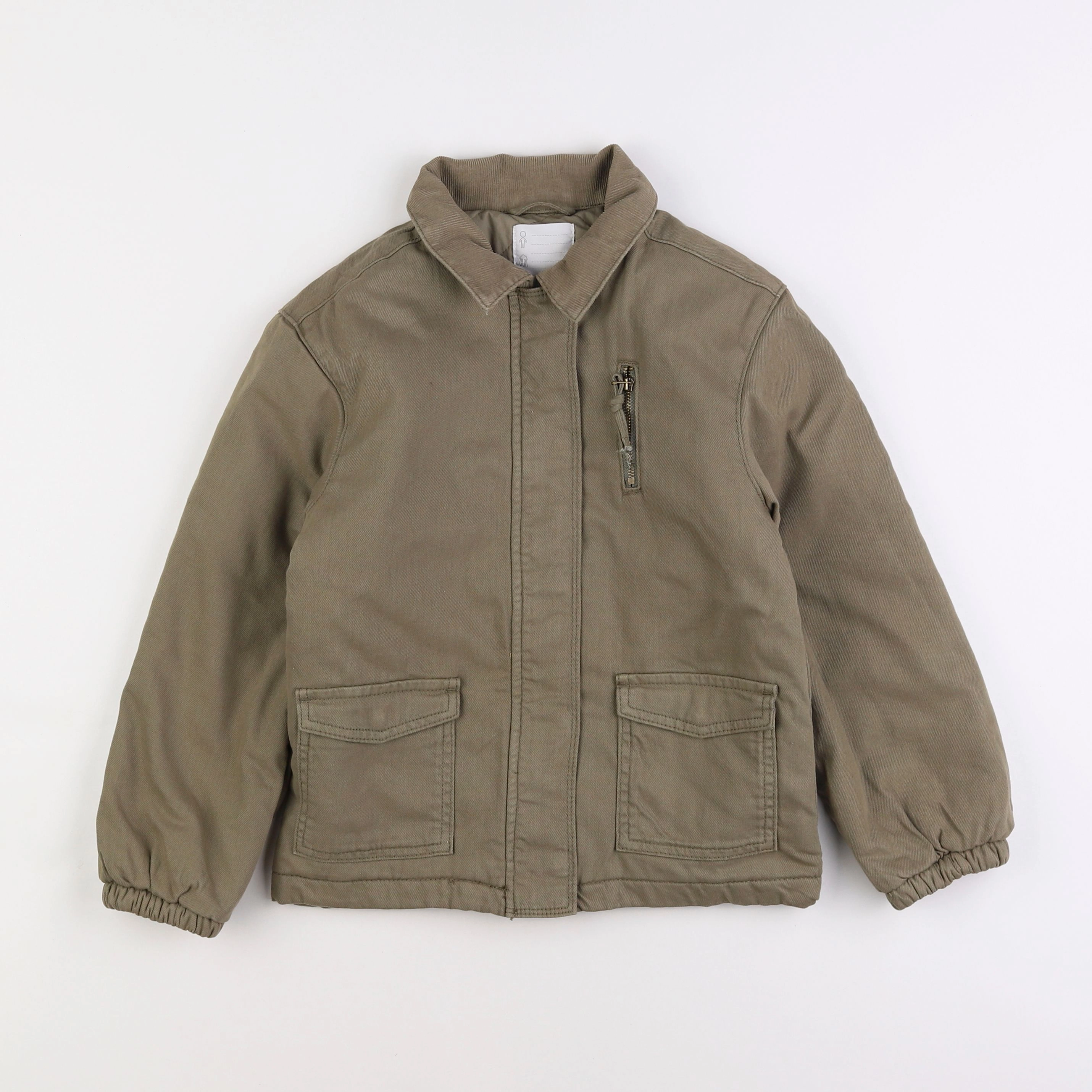 Vertbaudet - veste vert - 9 ans