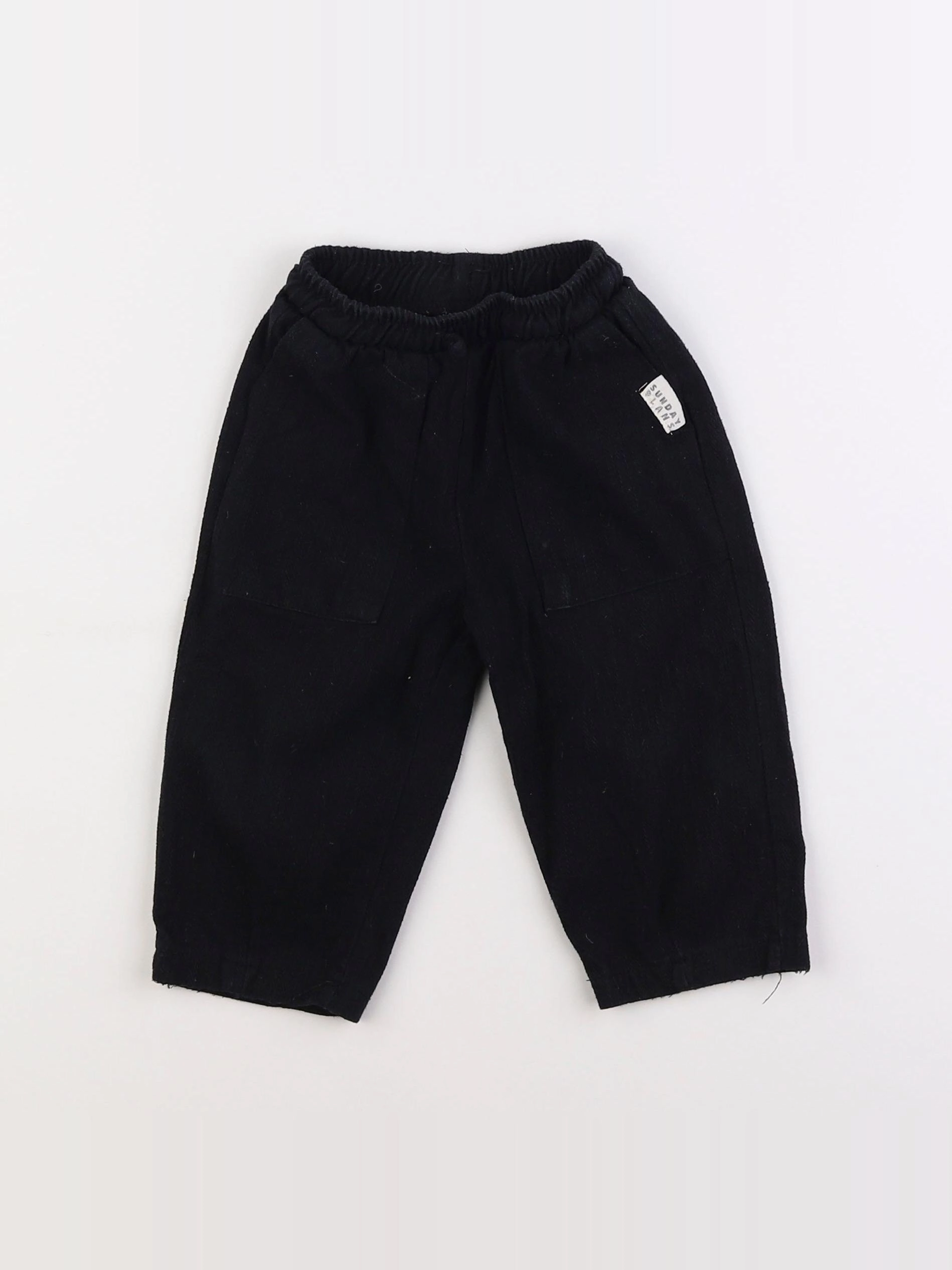 Zara - pantalon noir - 18 mois