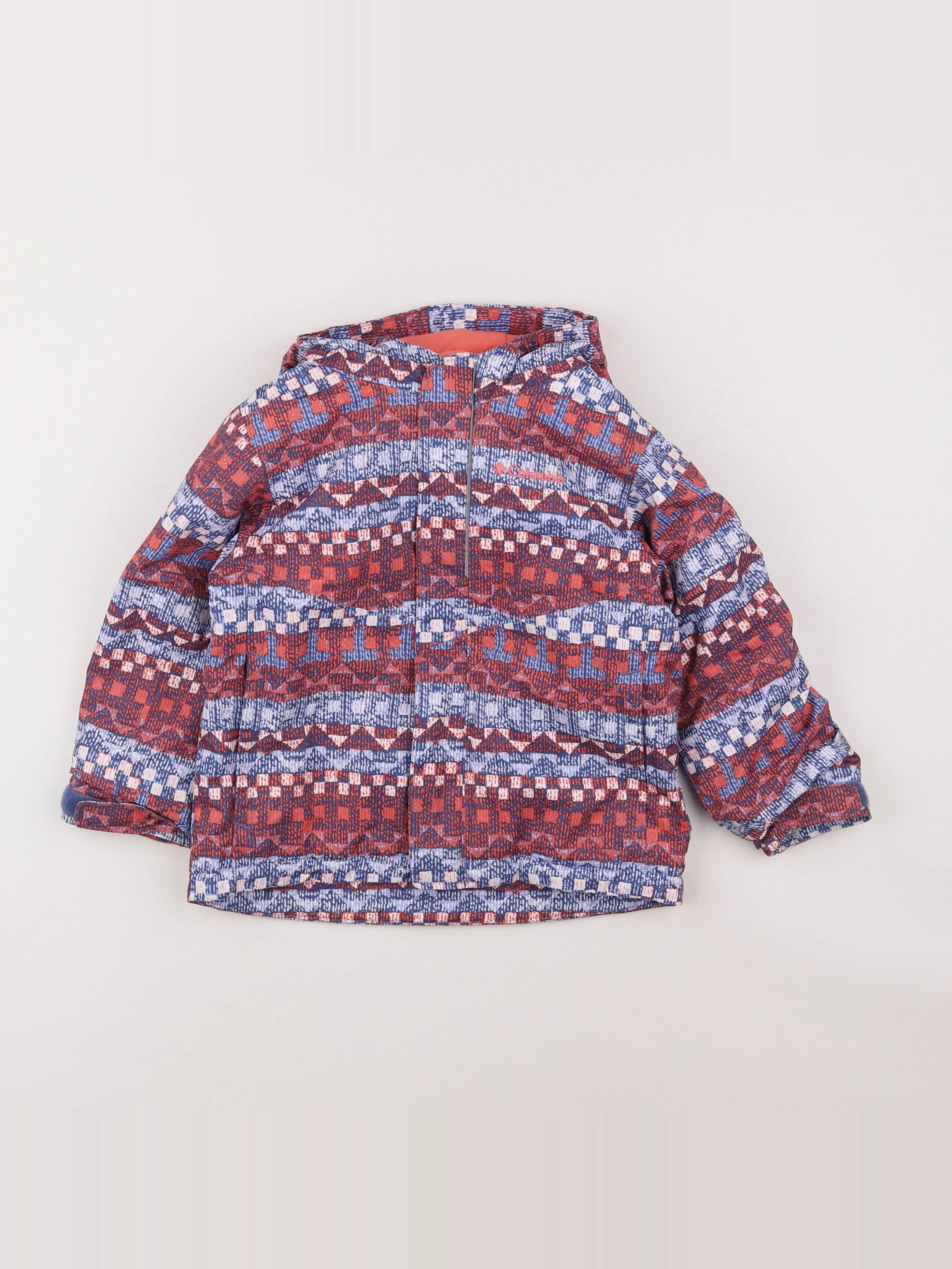 Columbia - manteau de ski multicolore - 4 ans