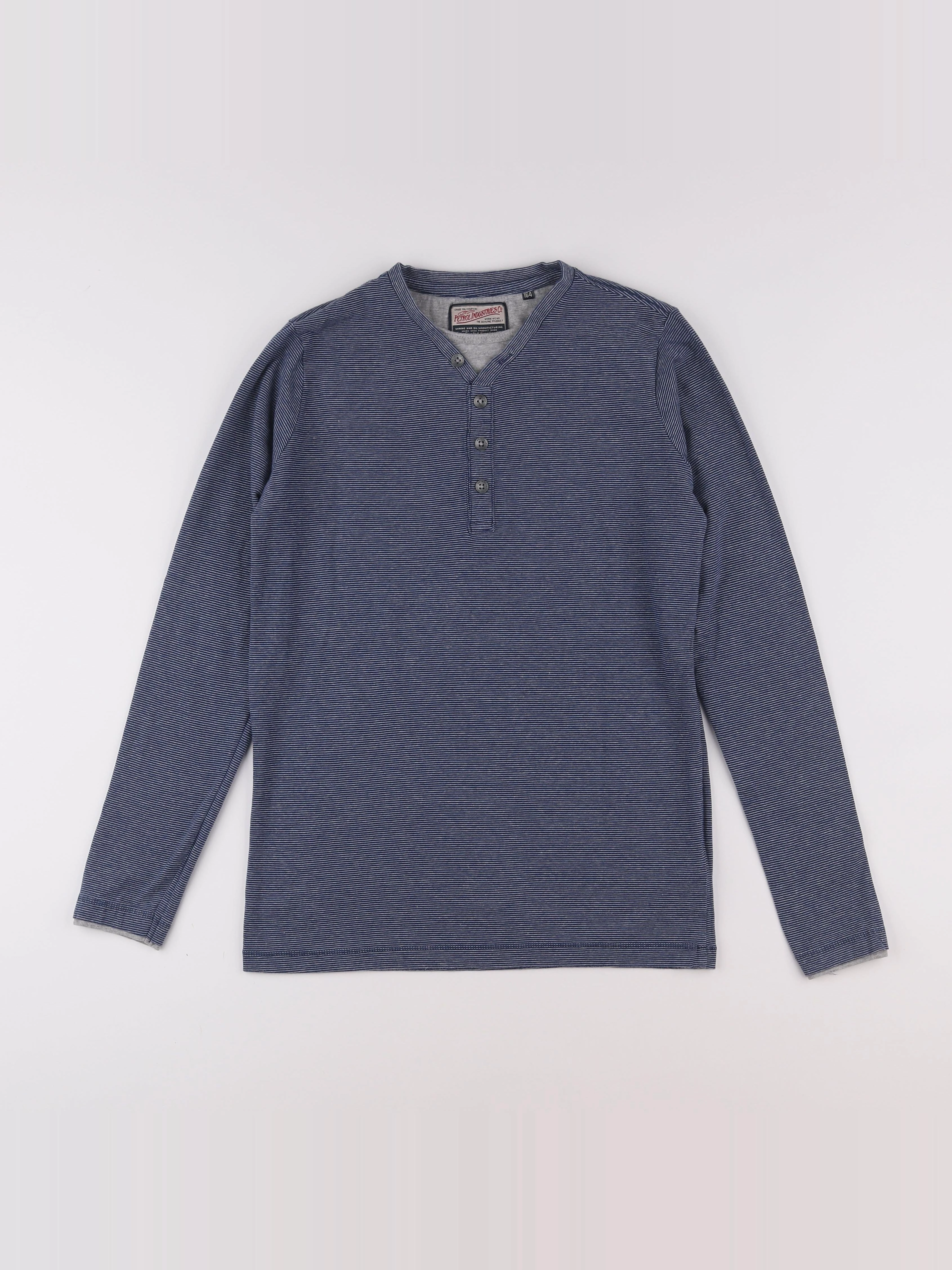 Petrol Industries - tee-shirt bleu - 16 ans