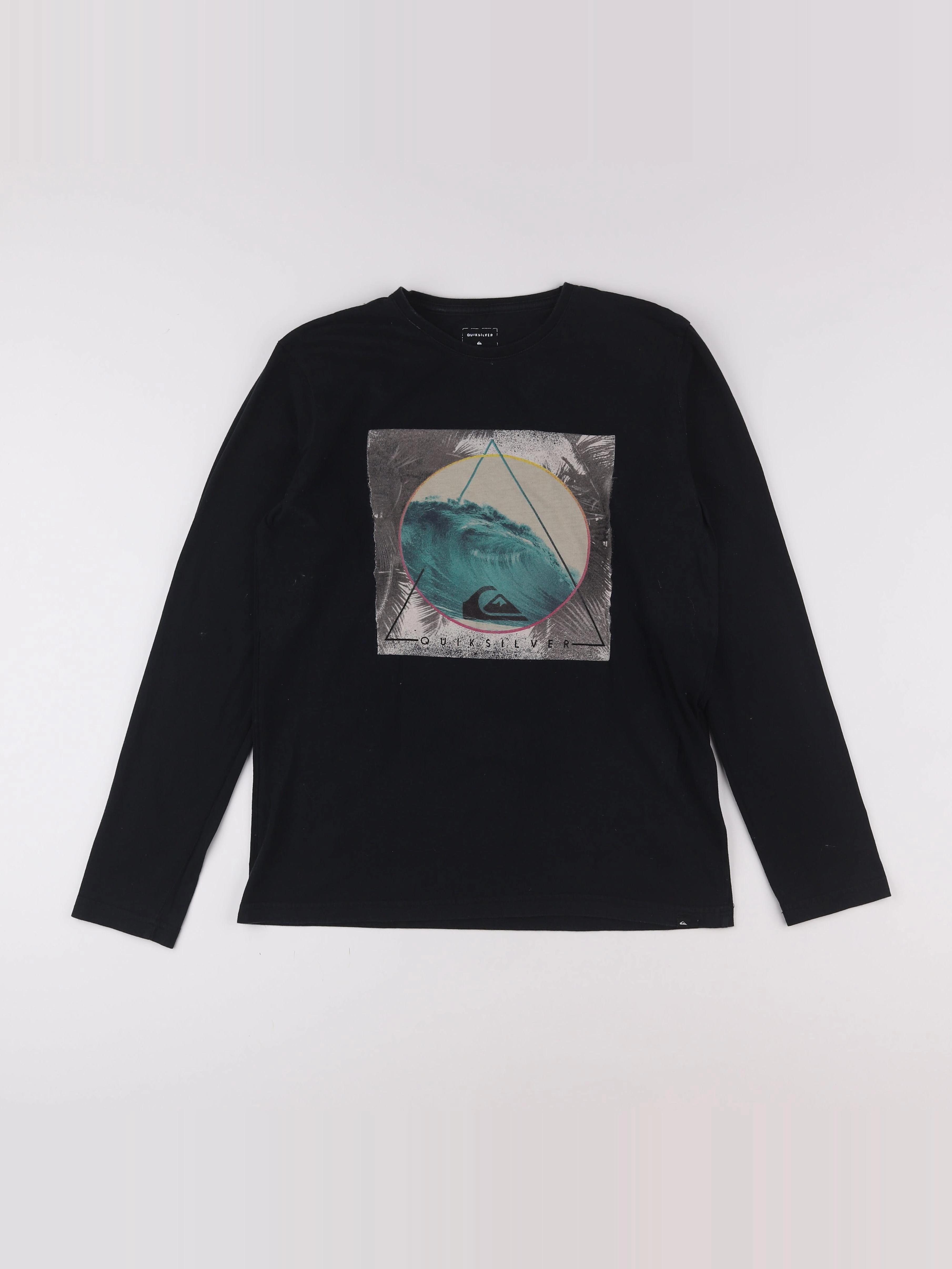 Quiksilver - tee-shirt noir - 14 ans