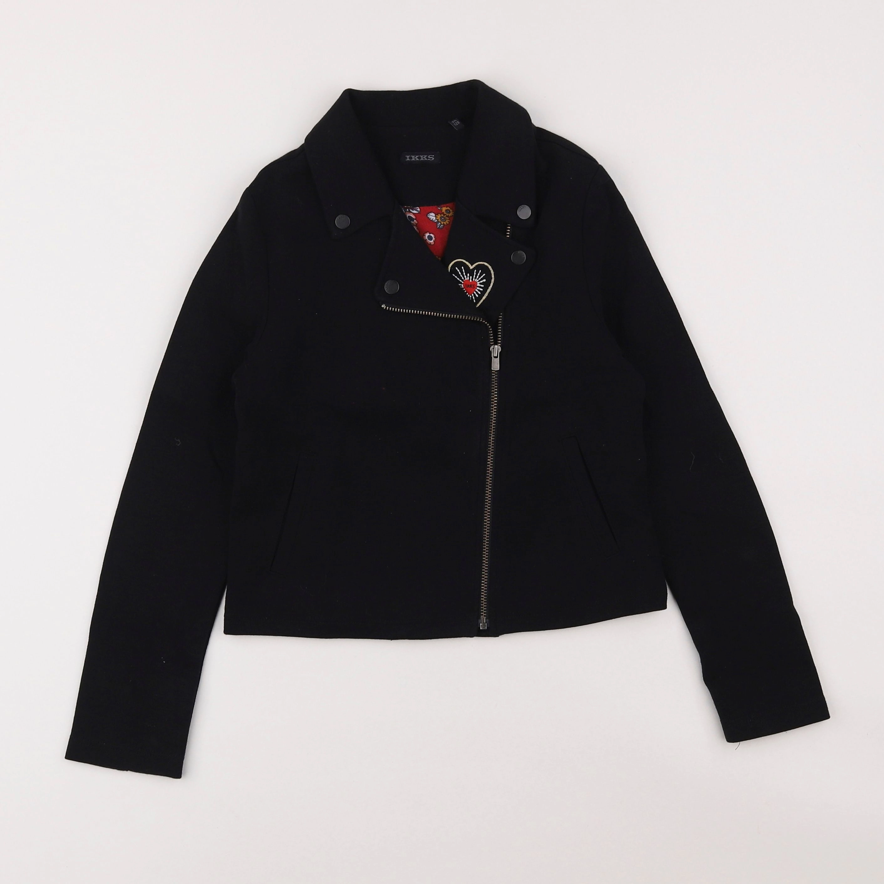 IKKS - veste noir - 8 ans