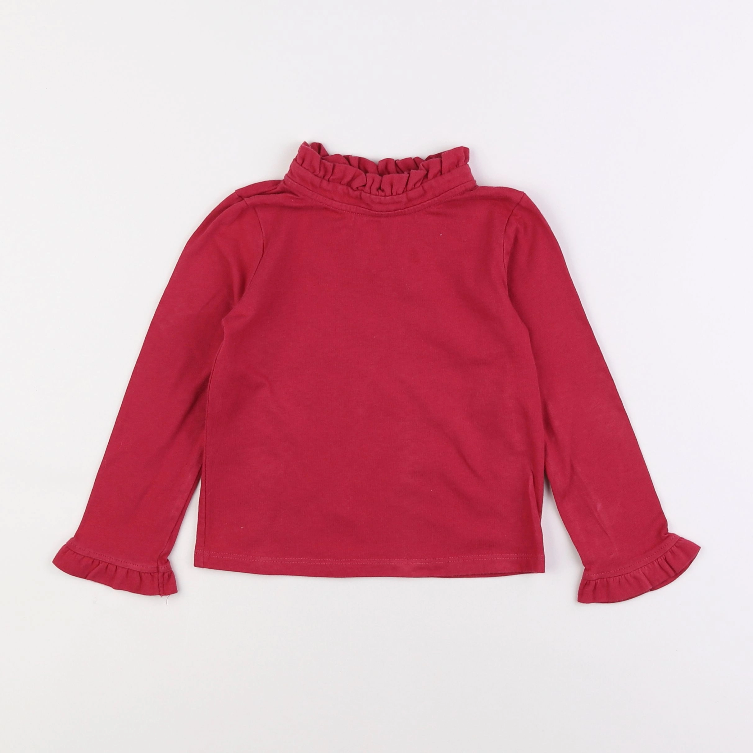 Cyrillus - sous-pull rose - 4 ans