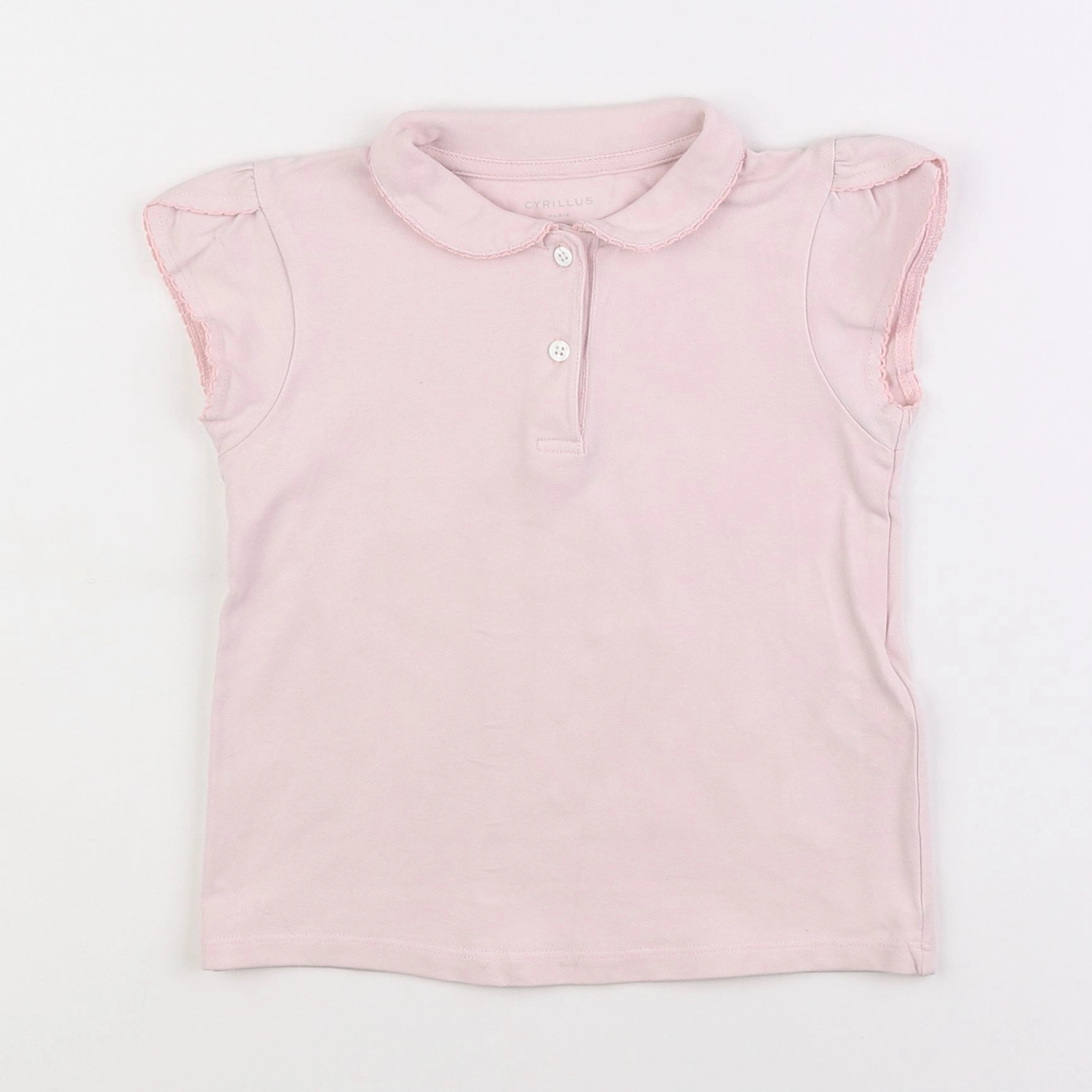 Cyrillus - polo rose - 4 ans