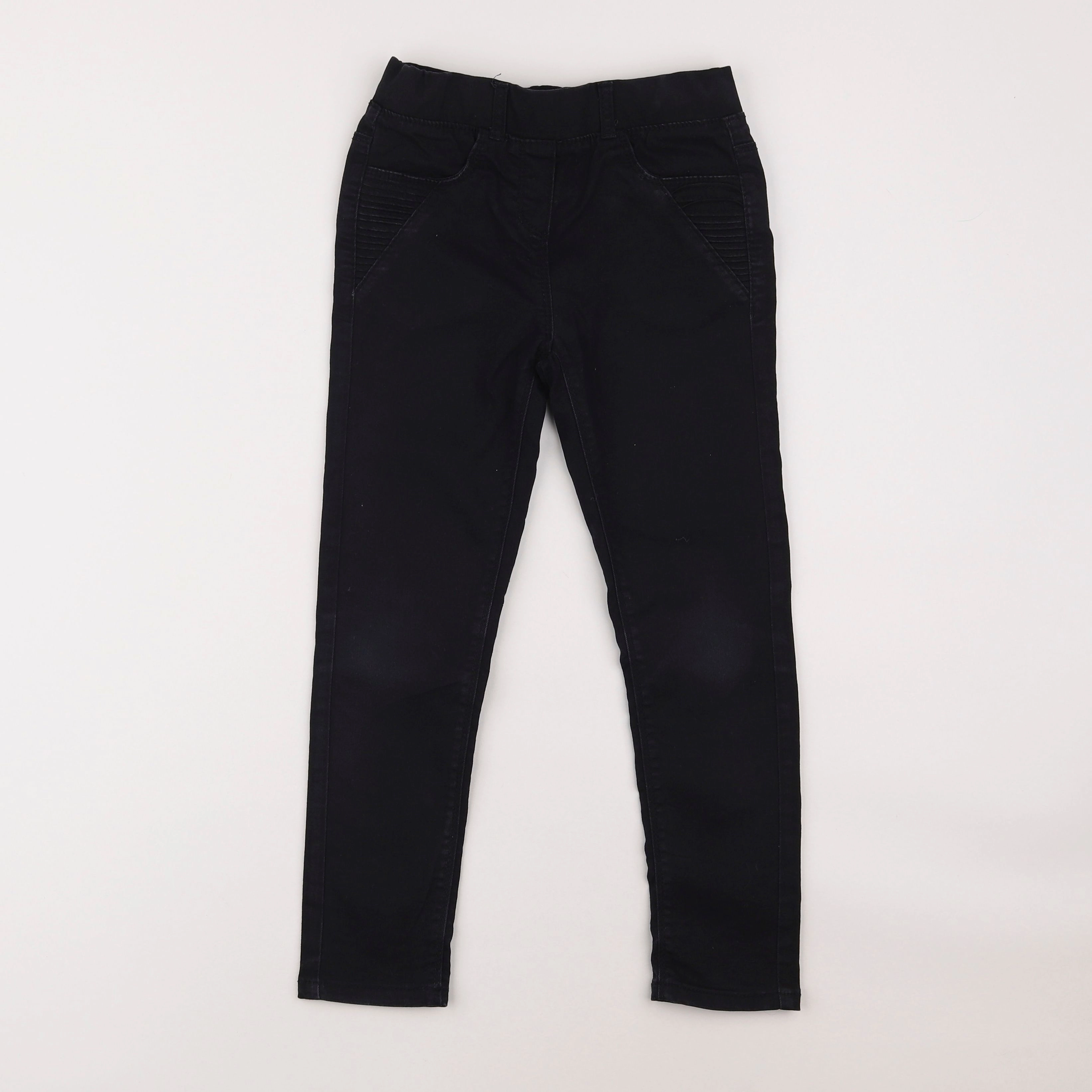 Vertbaudet - jegging noir - 8 ans