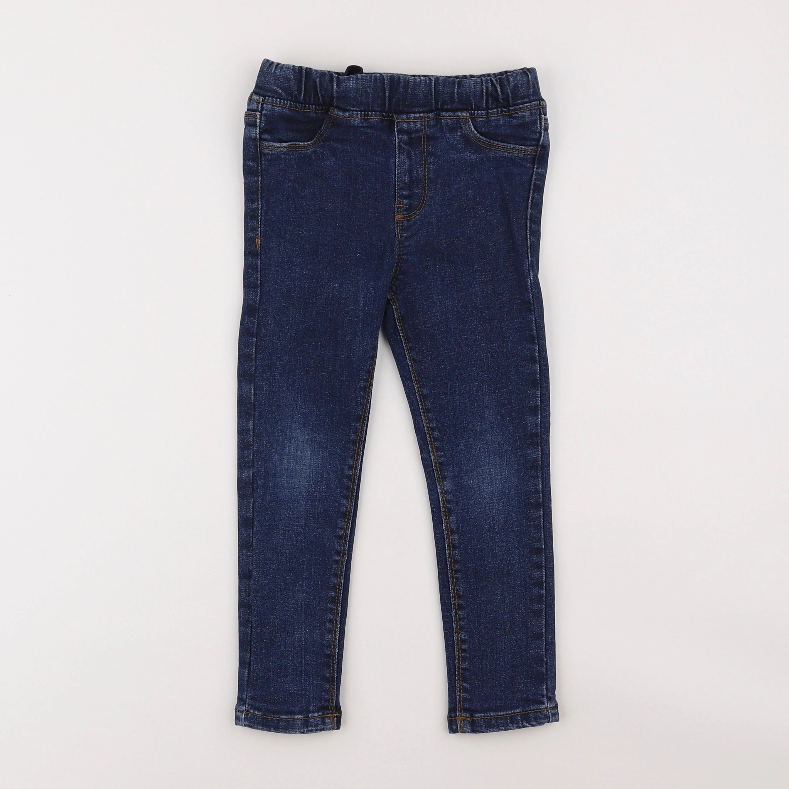 Vertbaudet - jegging bleu - 4 ans