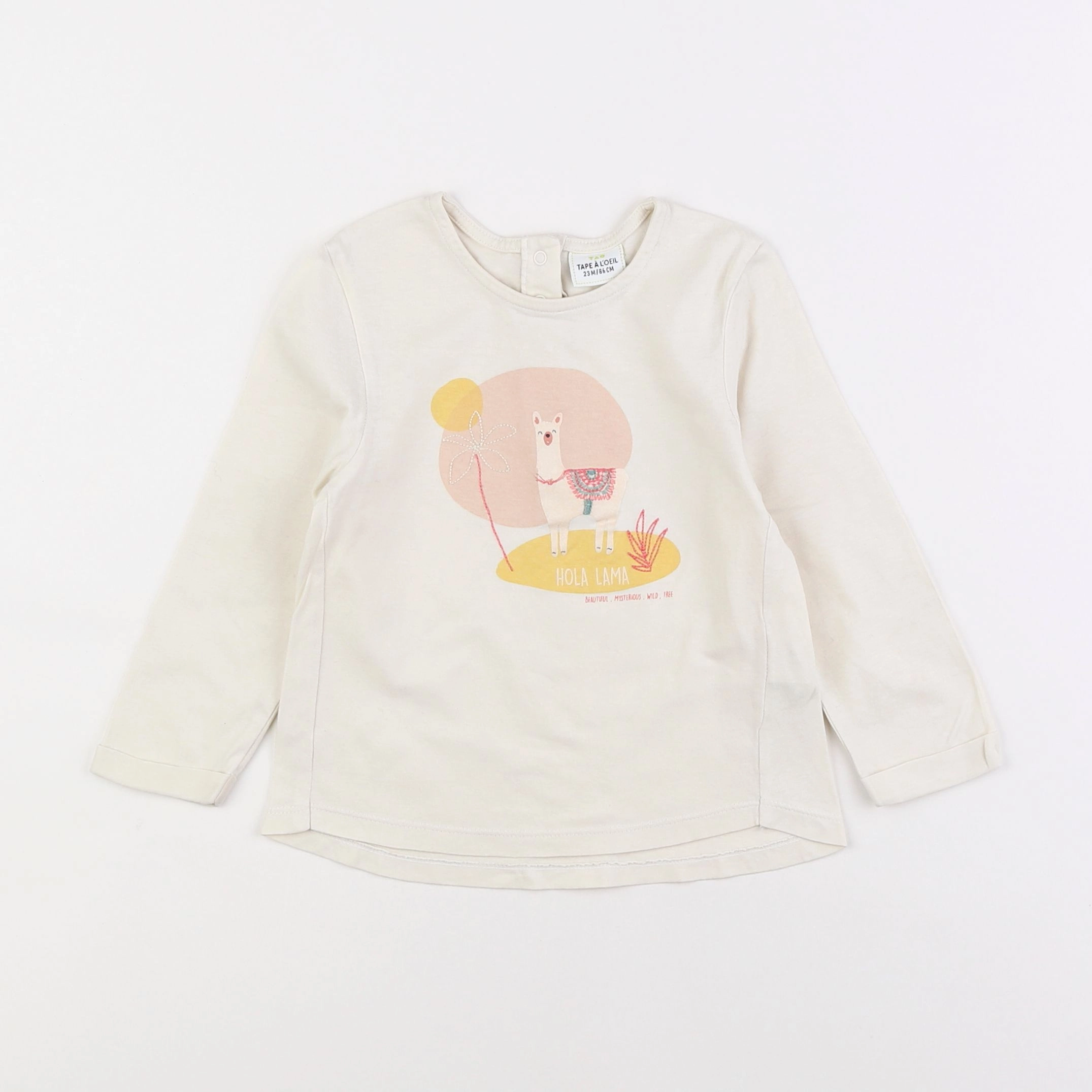 Tape à l'oeil - tee-shirt beige - 2 ans