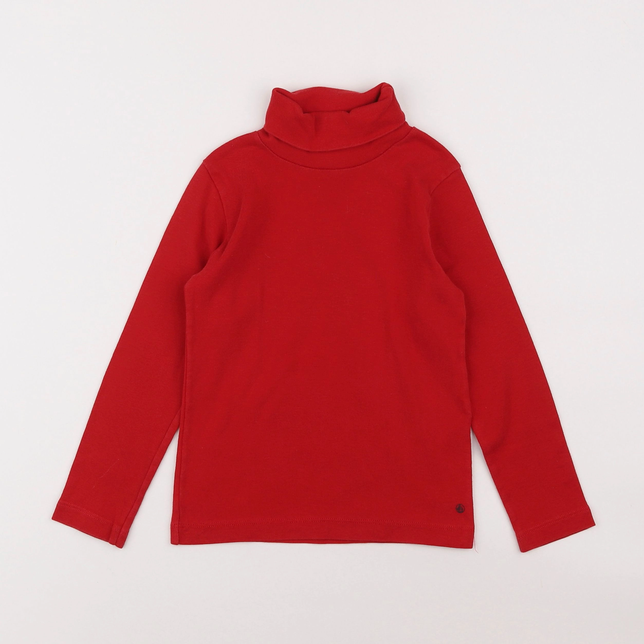 Petit Bateau - sous-pull rouge - 5 ans