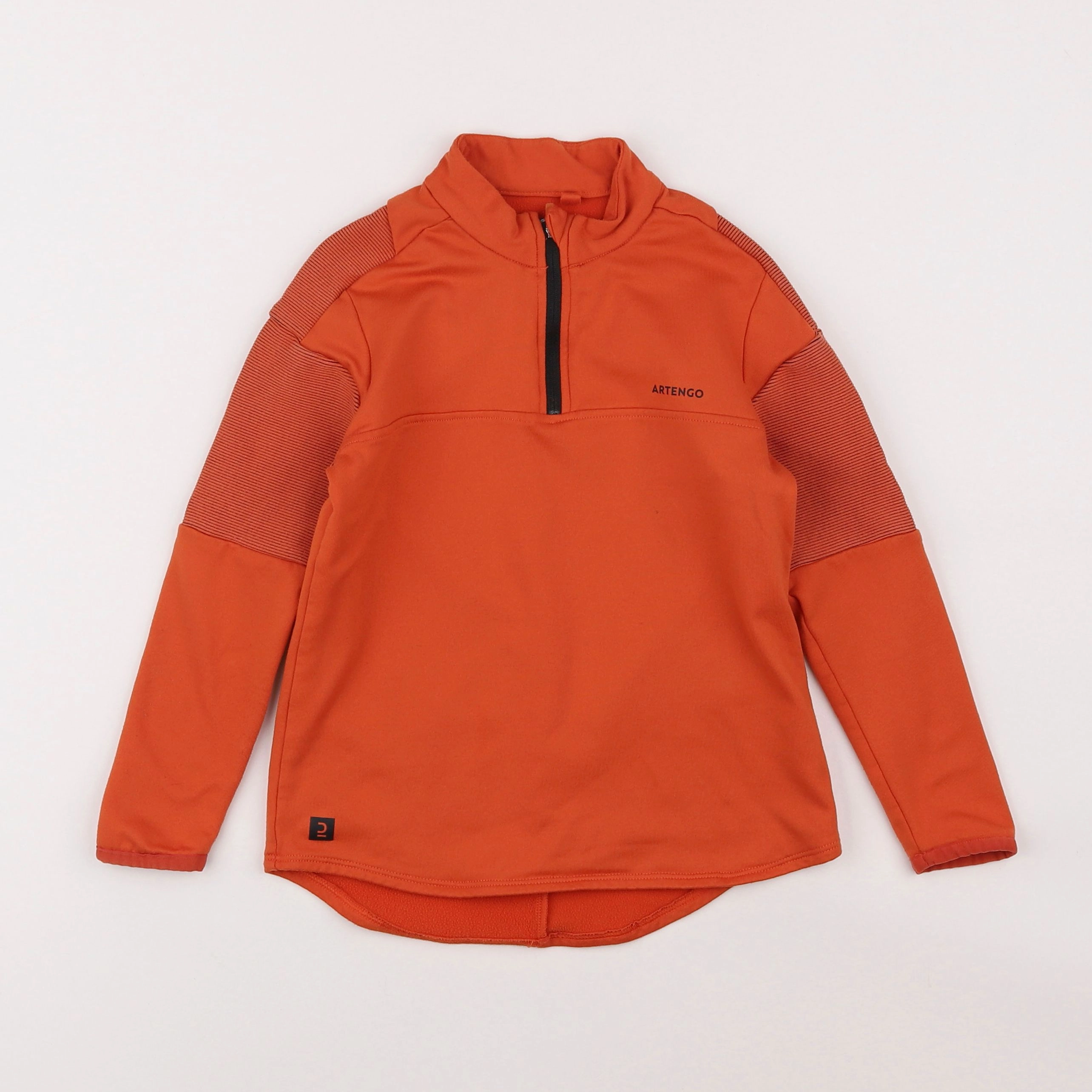 Decathlon ski - sweat orange - 5/6 ans