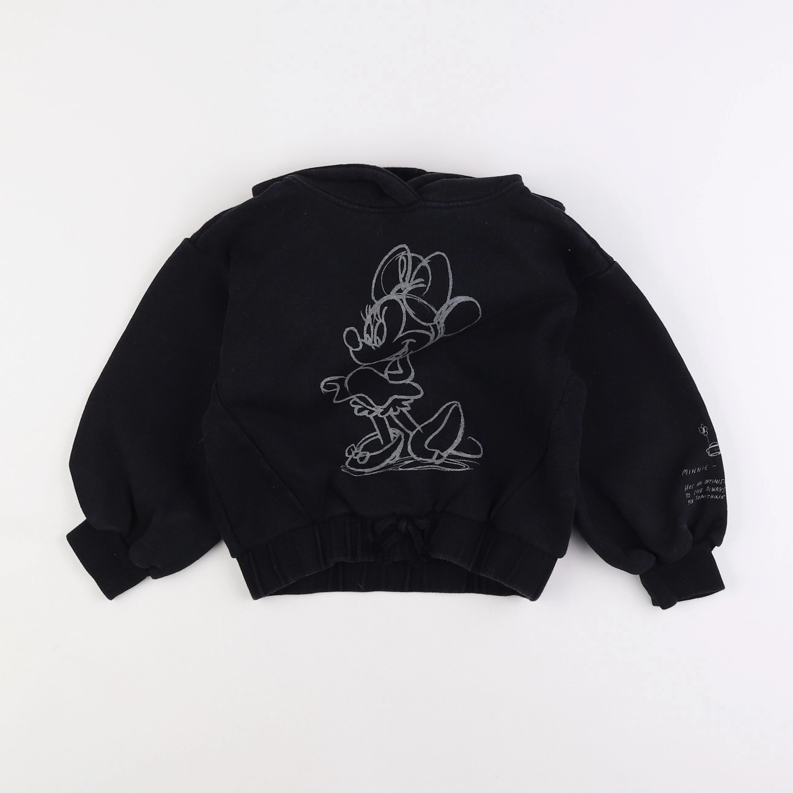 Zara - sweat noir - 7 ans