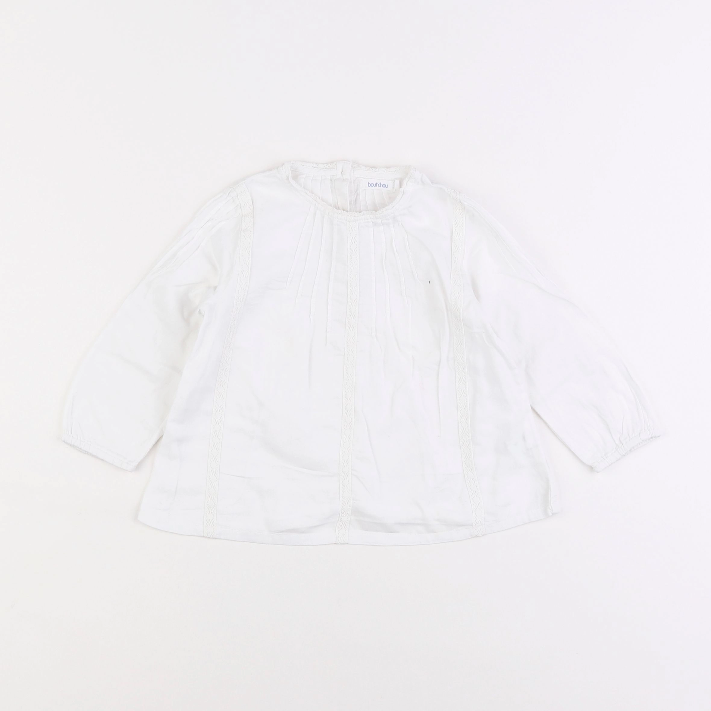 Boutchou - blouse blanc - 18 mois