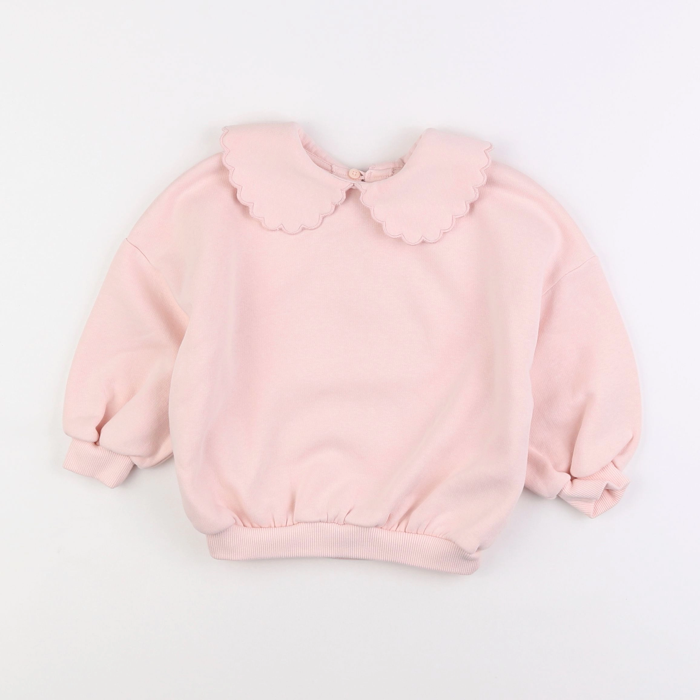 Next - sweat rose - 2/3 ans