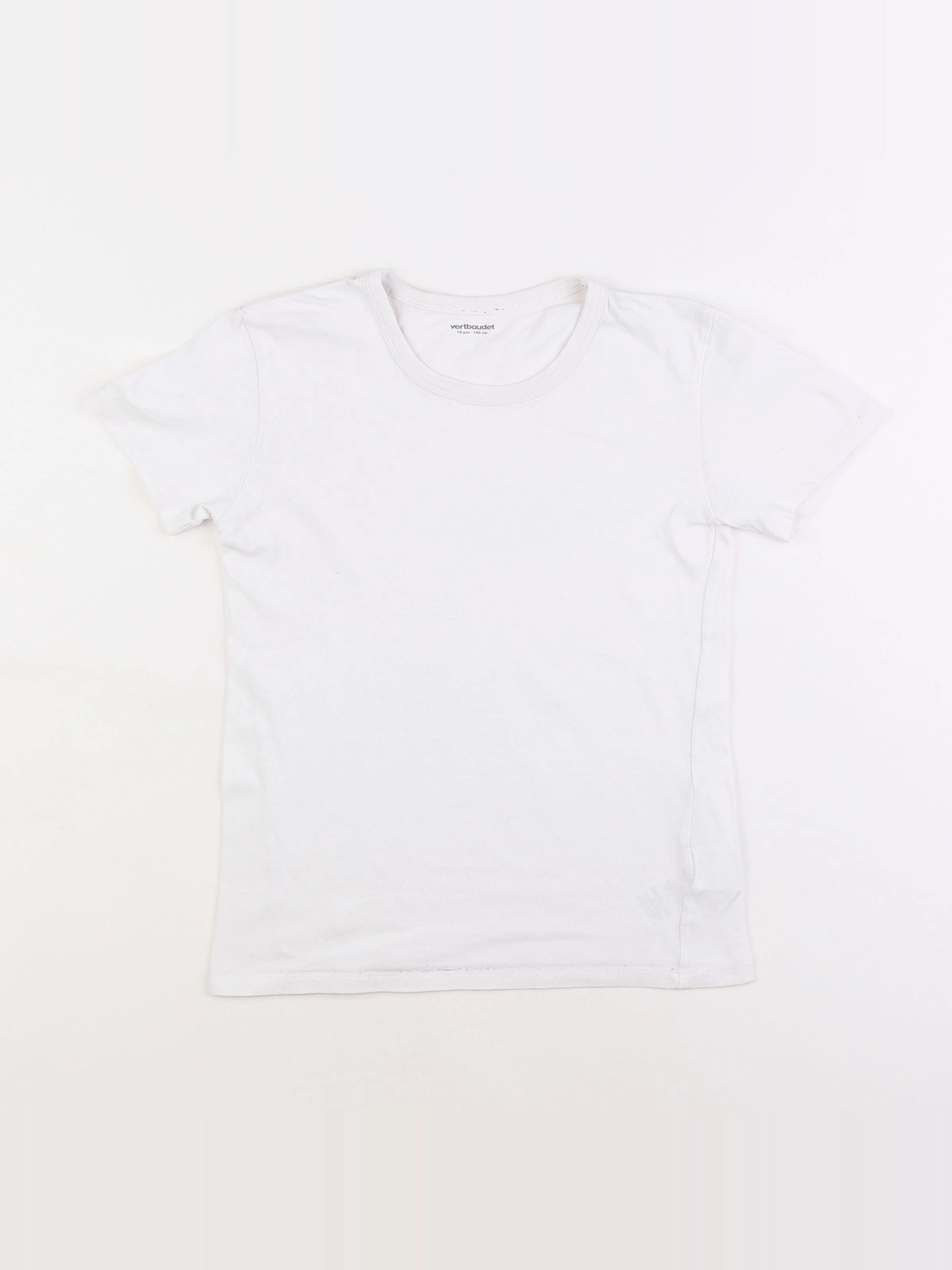 Vertbaudet - maillot de corps blanc - 10 ans