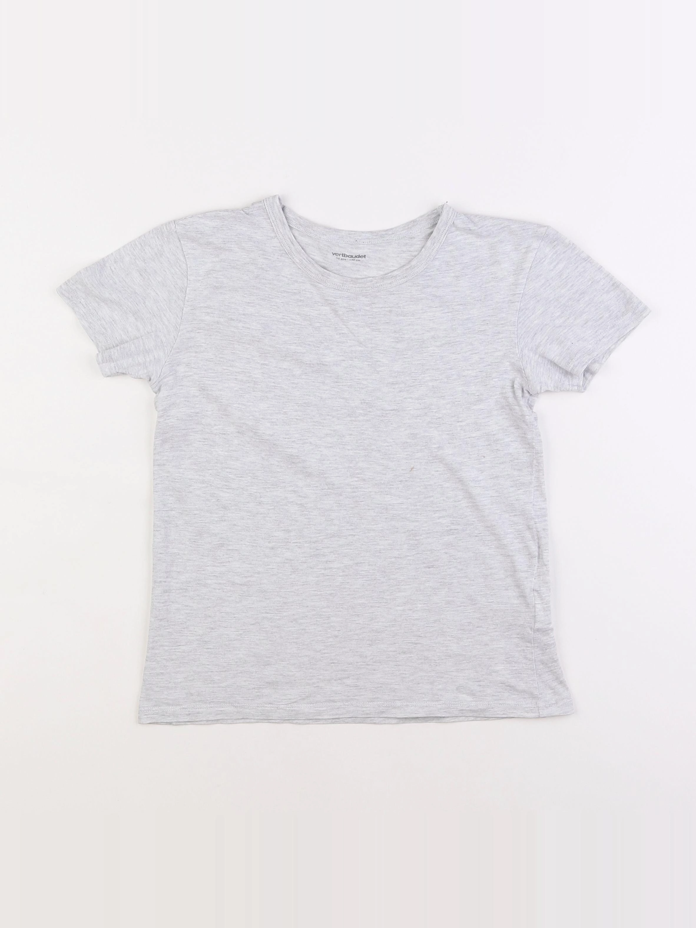 Vertbaudet - maillot de corps gris - 10 ans