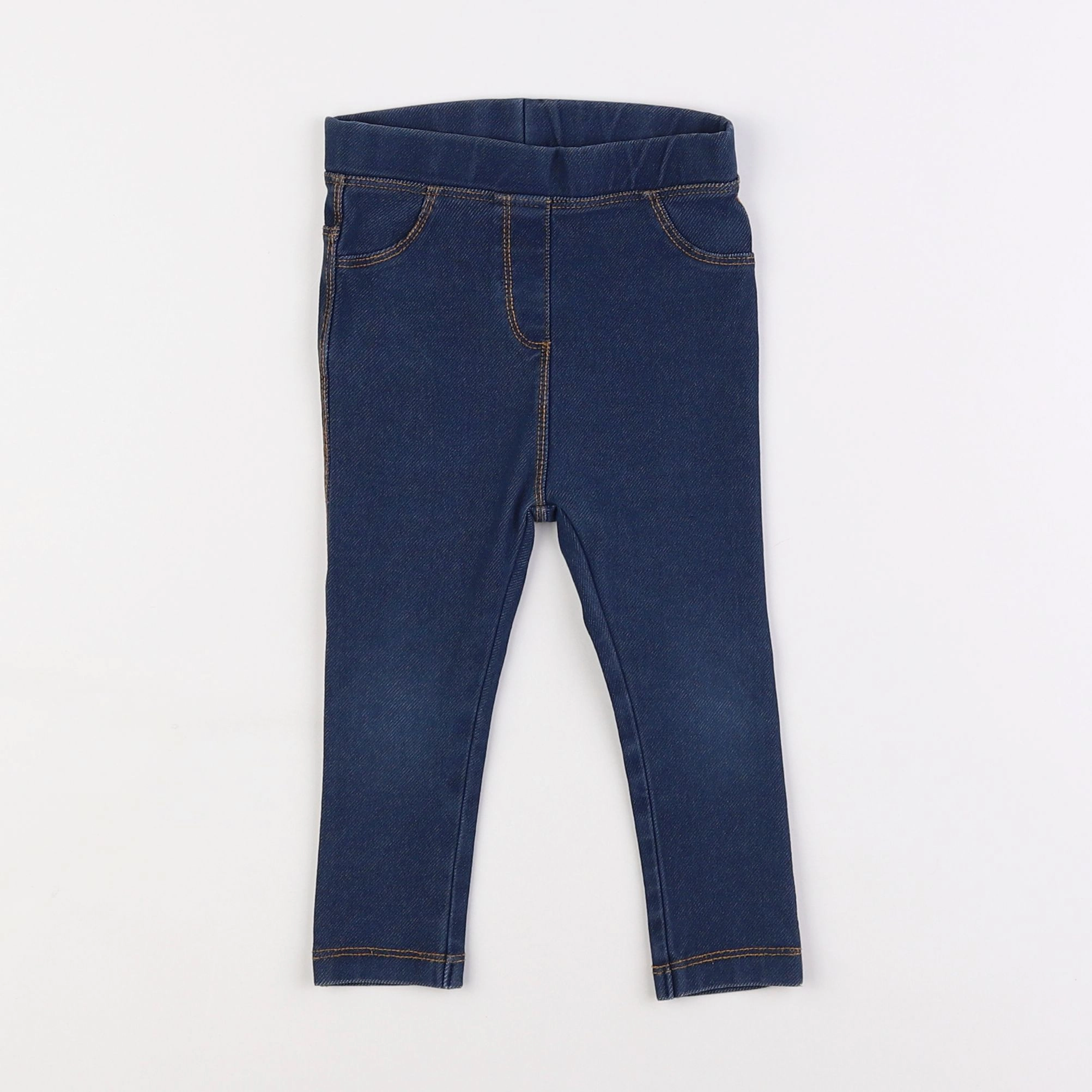 Mango - jegging bleu - 2 ans