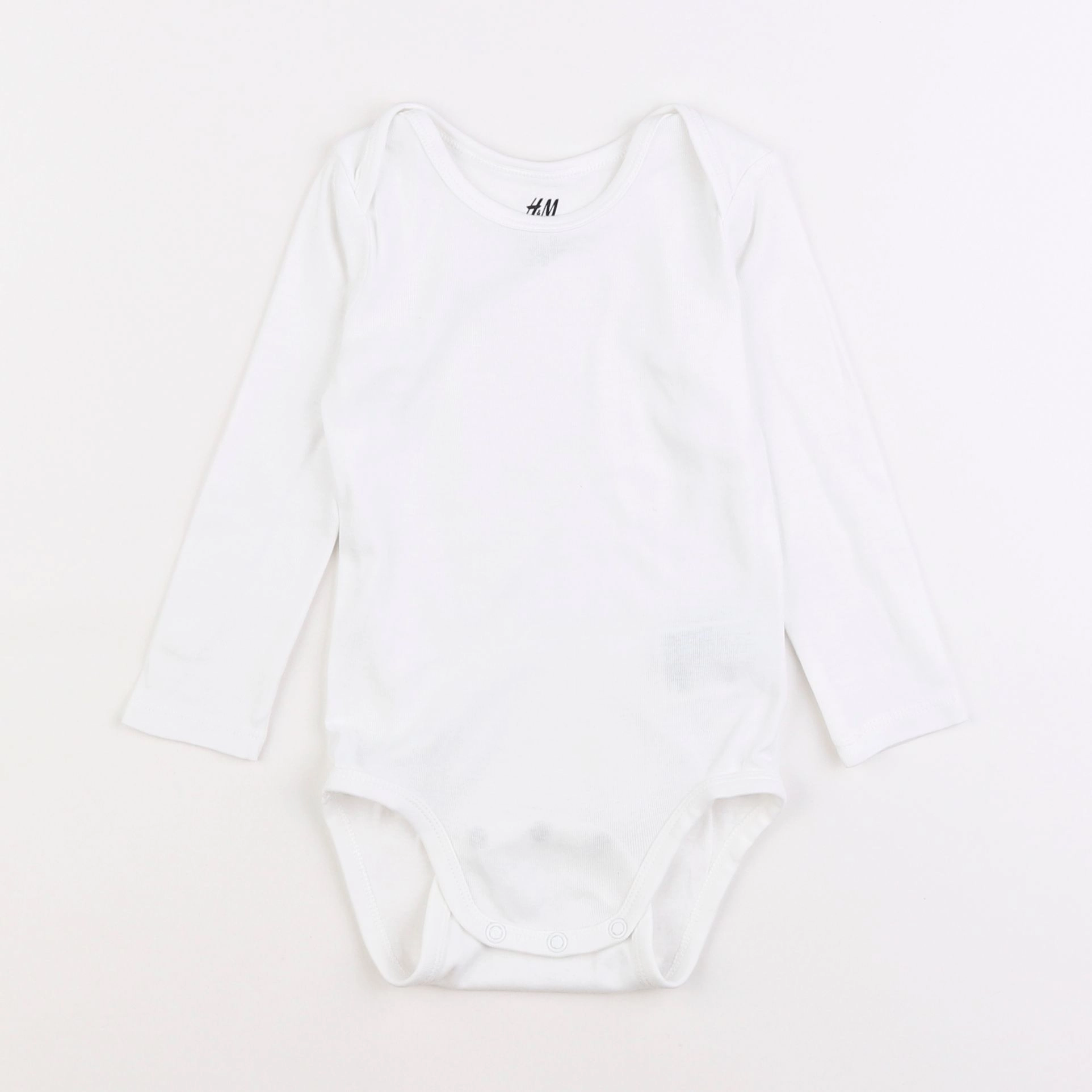 H&M - body blanc - 9/12 mois