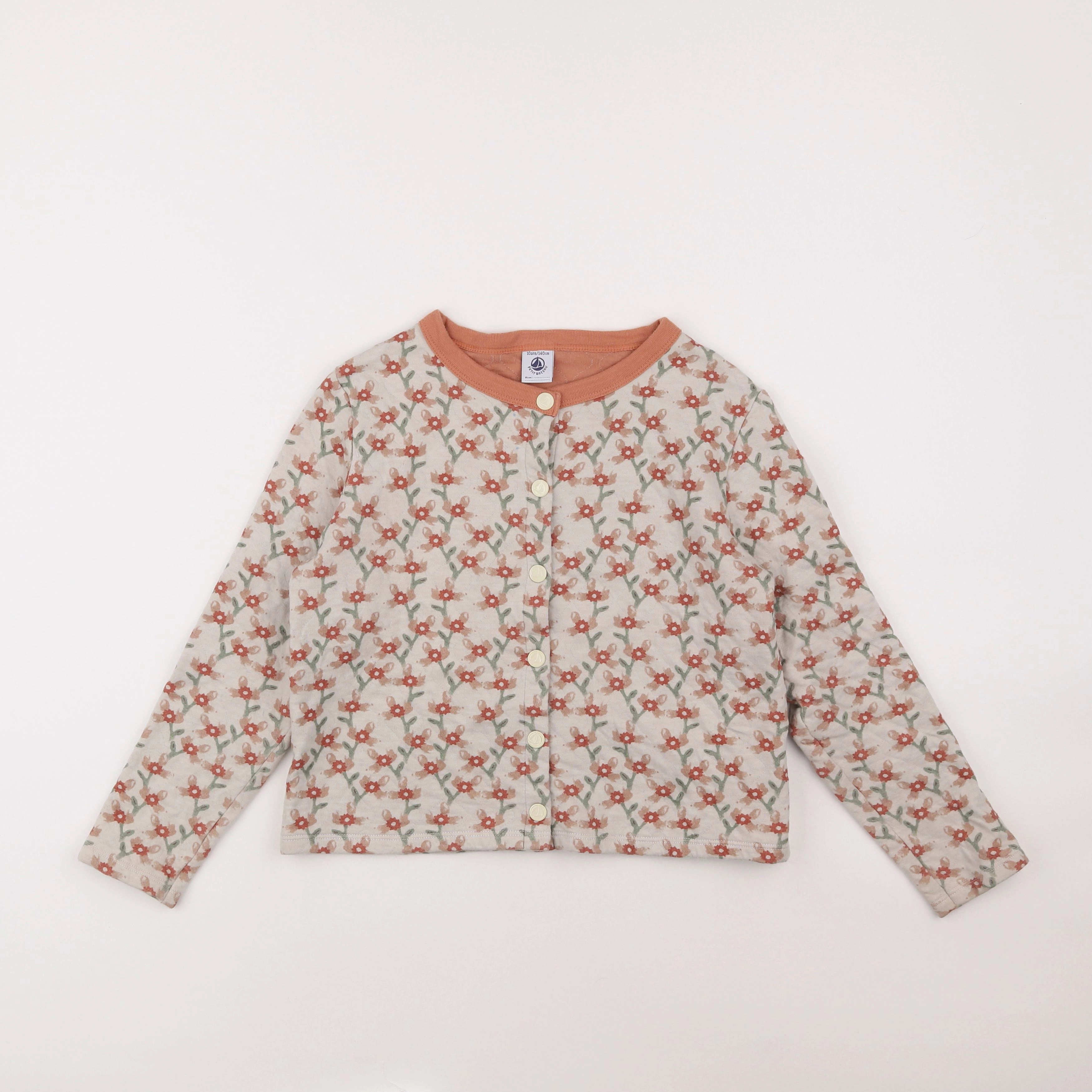 Petit Bateau - sweat multicolore - 10 ans