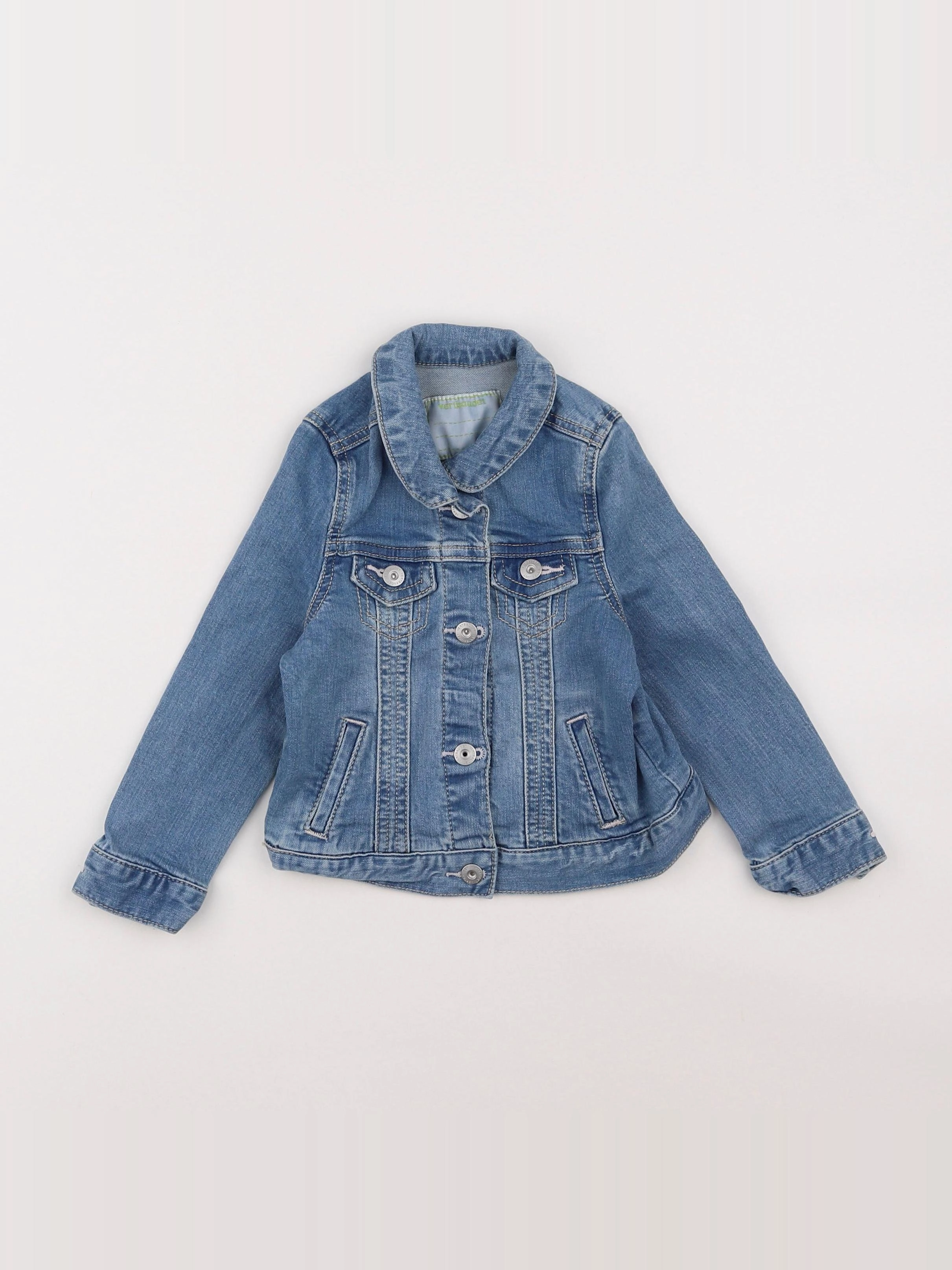Vertbaudet - veste bleu - 3 ans
