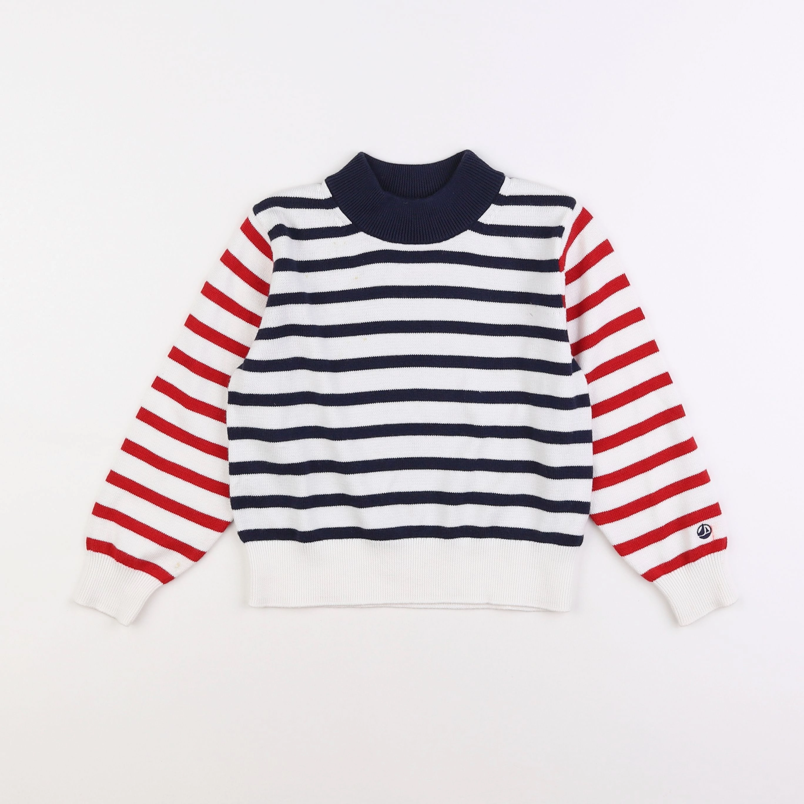 Petit Bateau - pull multicolore - 6 ans