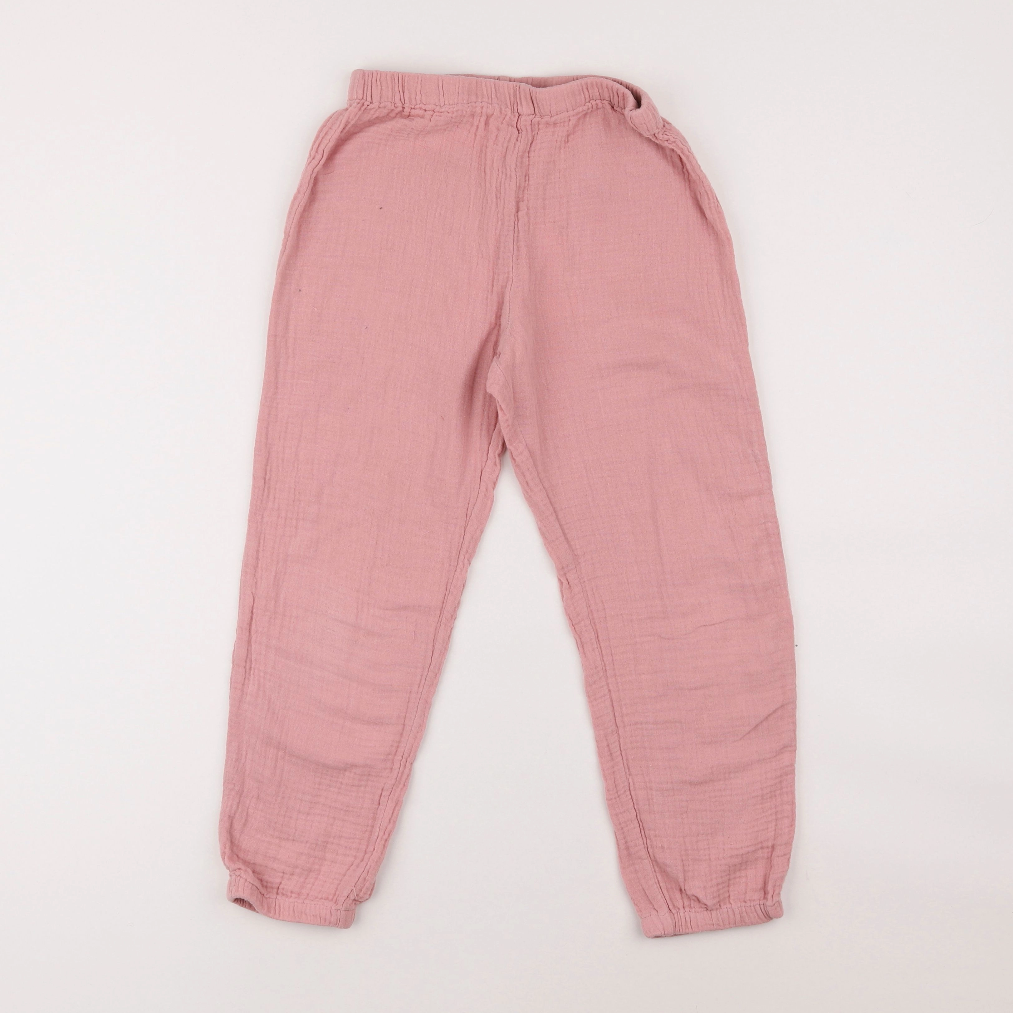 Monoprix - pantalon rose - 8 ans