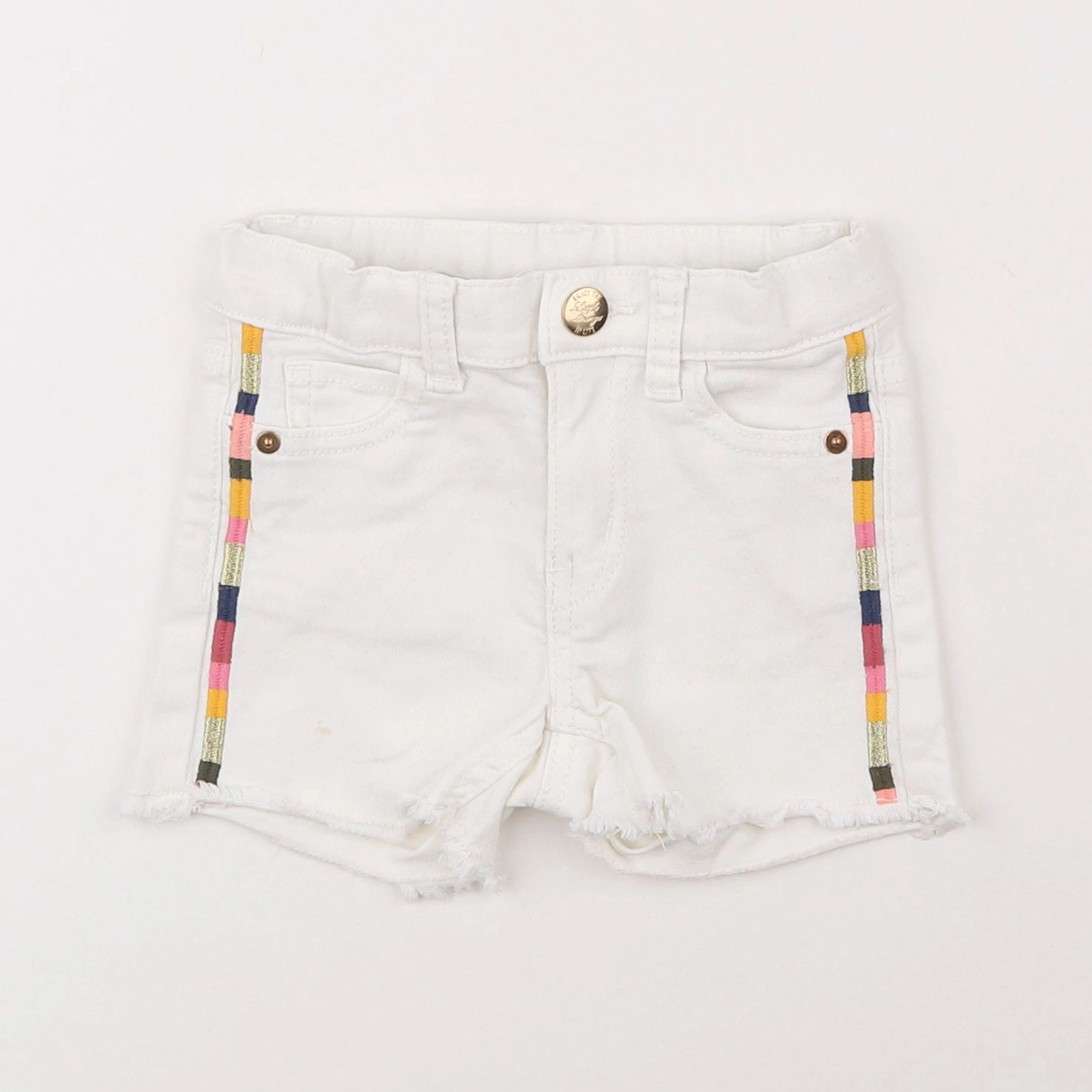 H&M - short blanc - 18 mois à 2 ans