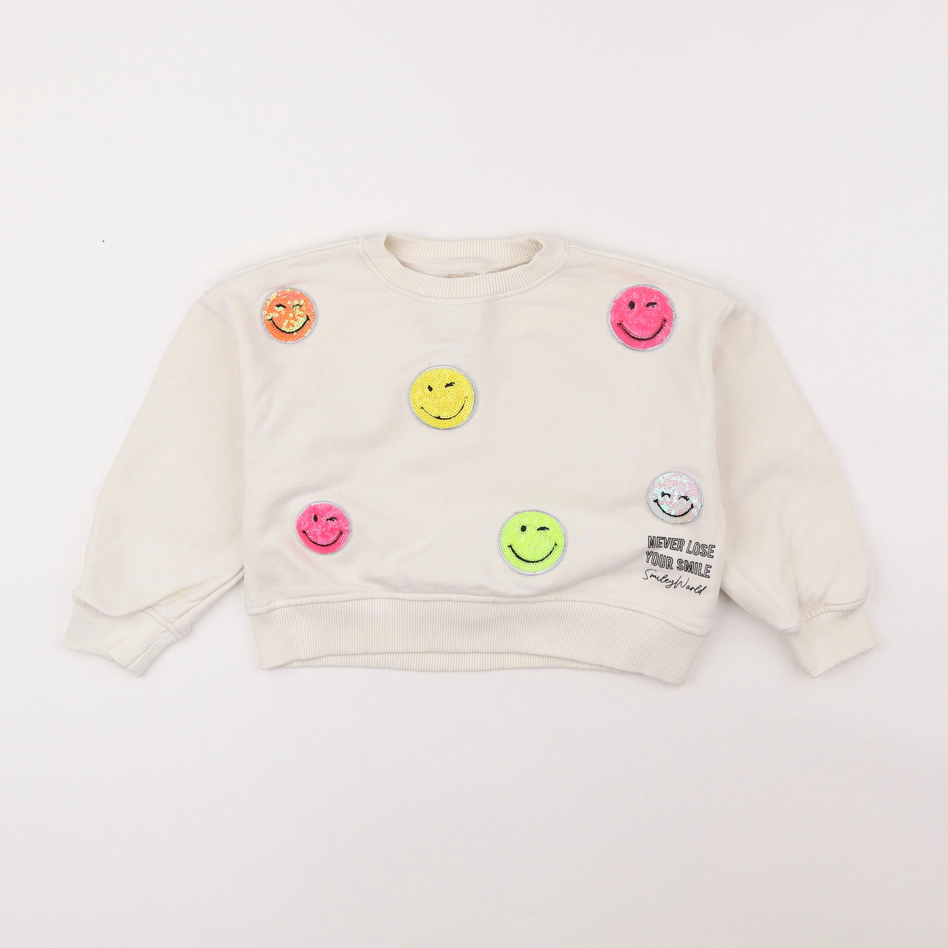 Zara - sweat multicolore - 6/7 ans