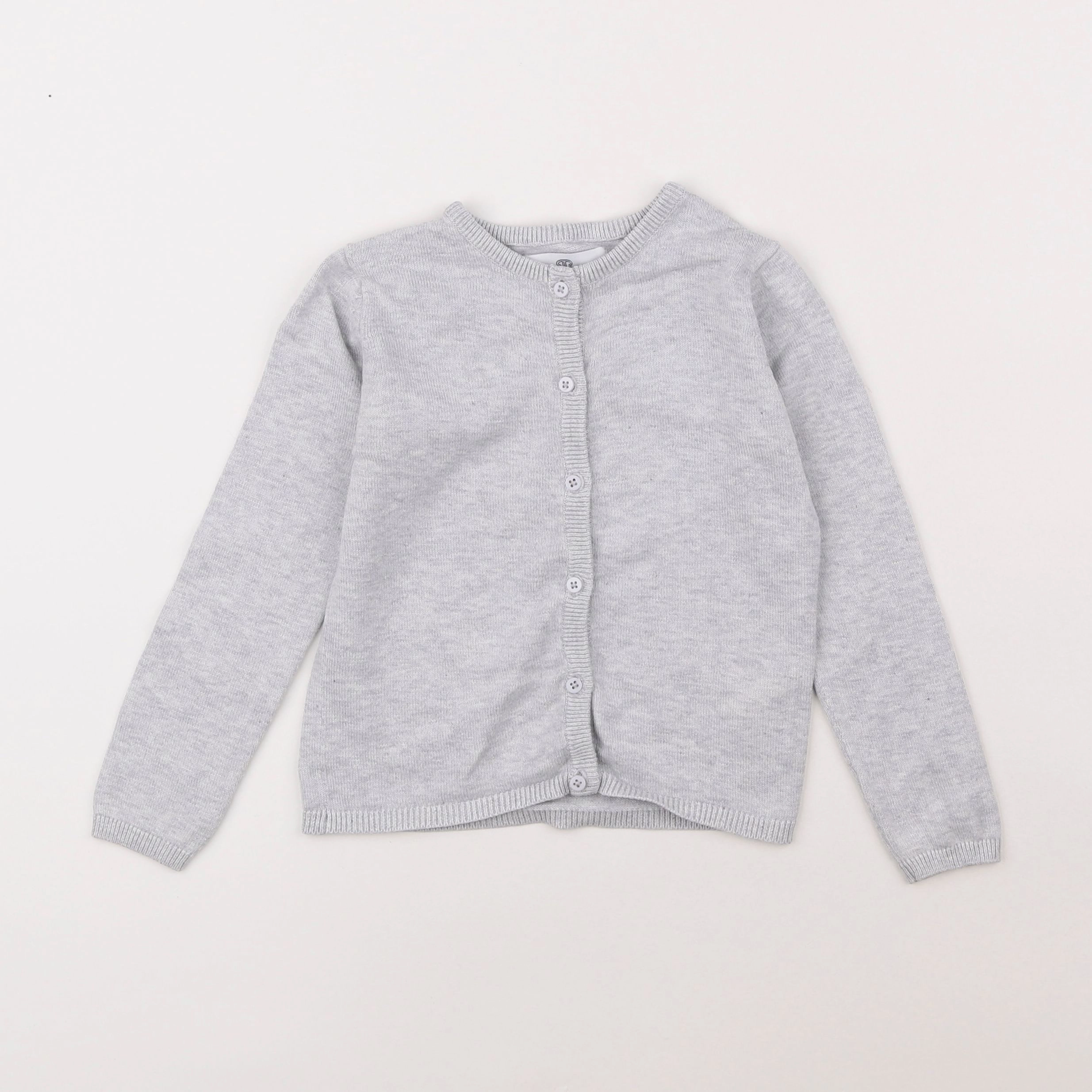 La Redoute - gilet gris - 4 ans