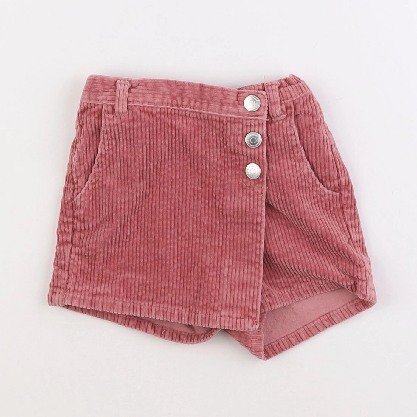 Tape à l'oeil - jupe short rose - 2/3 ans