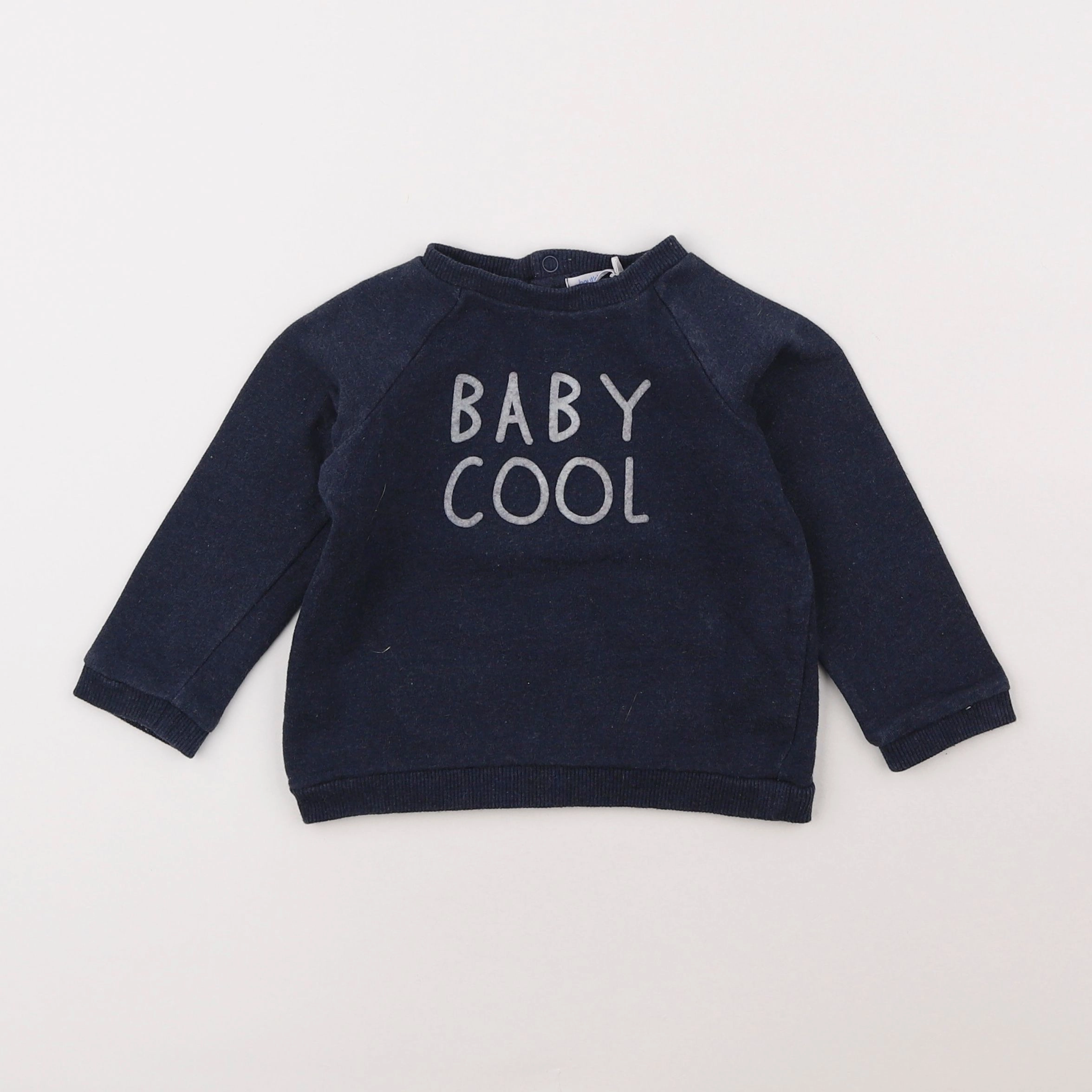 Boutchou - sweat bleu - 18 mois