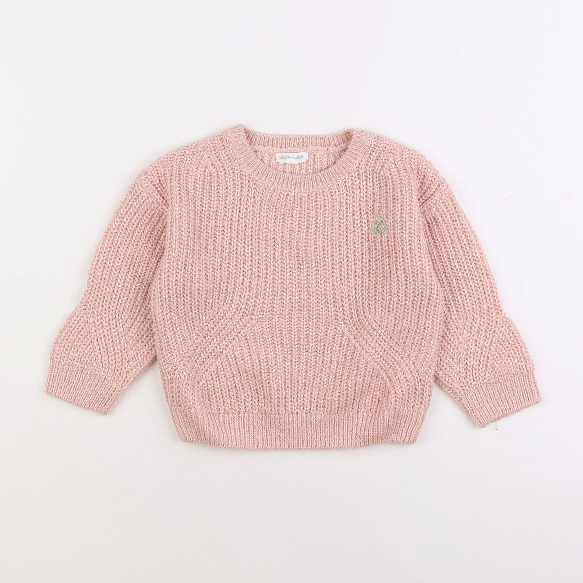 Vertbaudet - pull rose - 3 ans