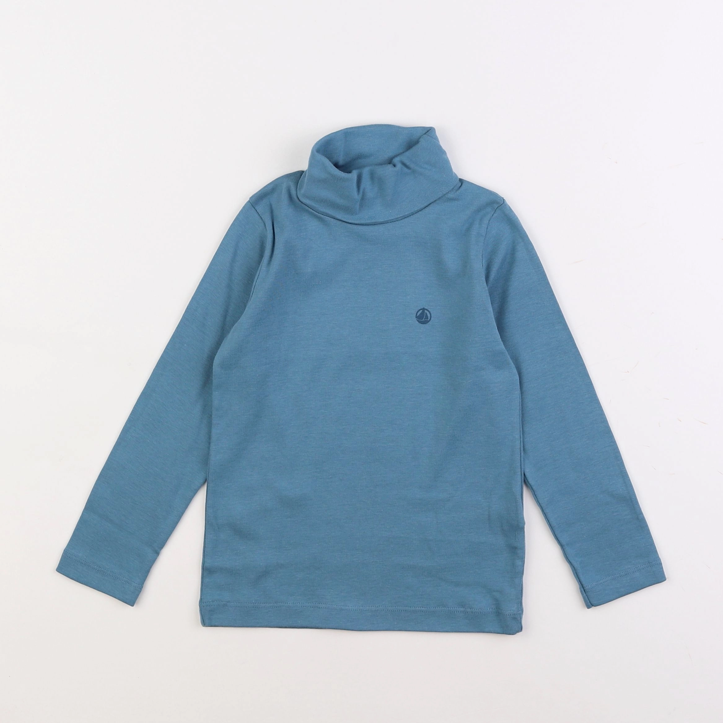 Petit Bateau - sous-pull bleu - 4 ans