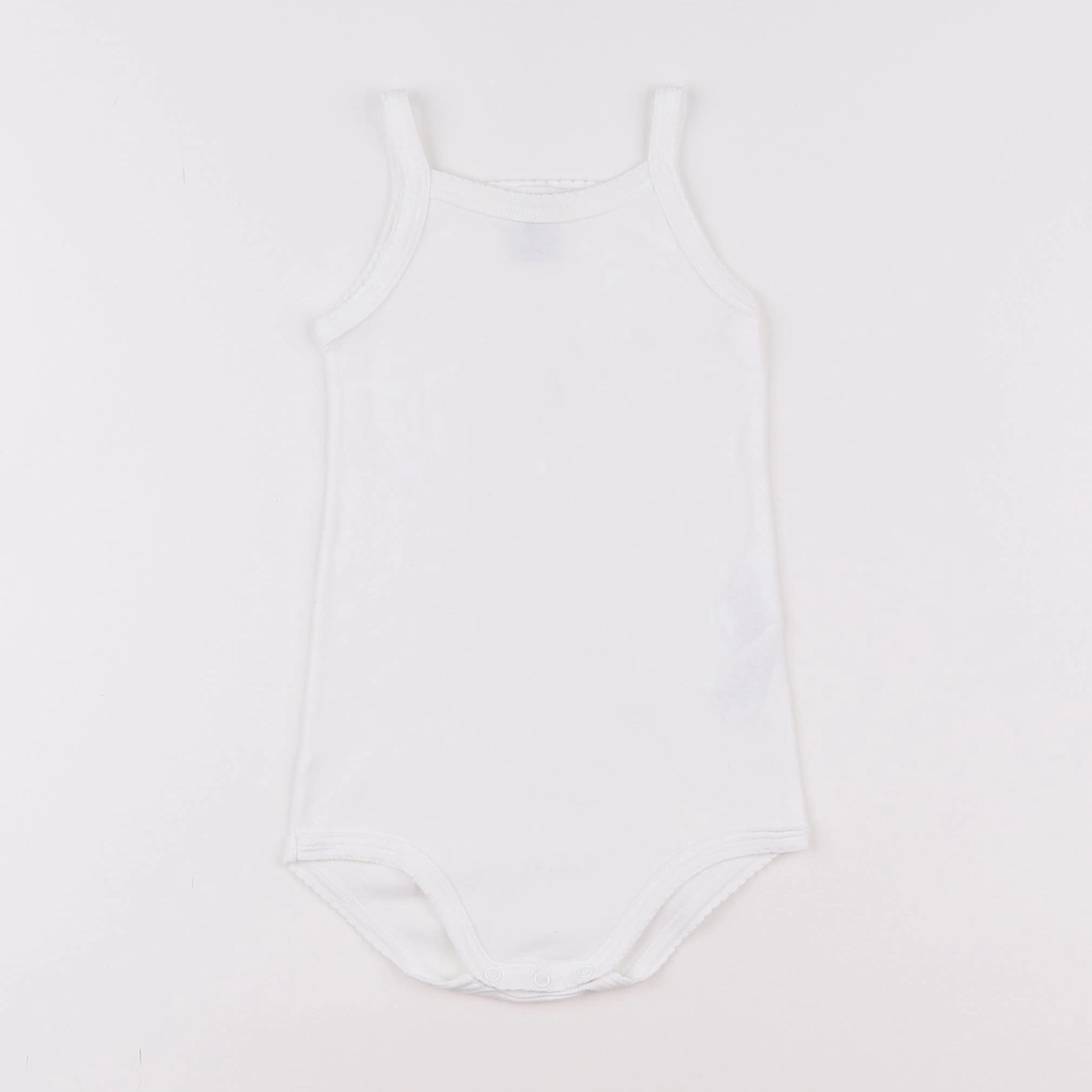 Petit Bateau - body blanc - 18 mois