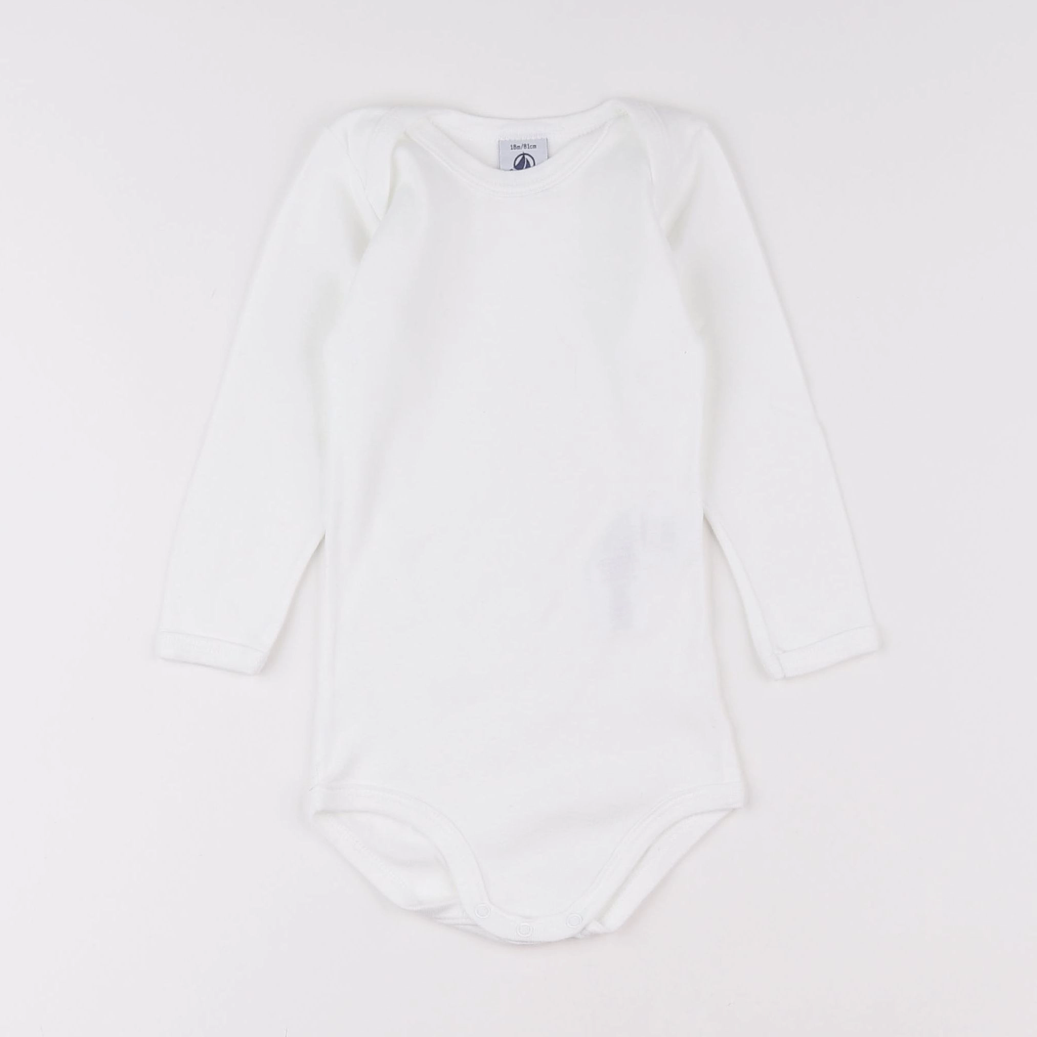 Petit Bateau - body blanc - 2 ans