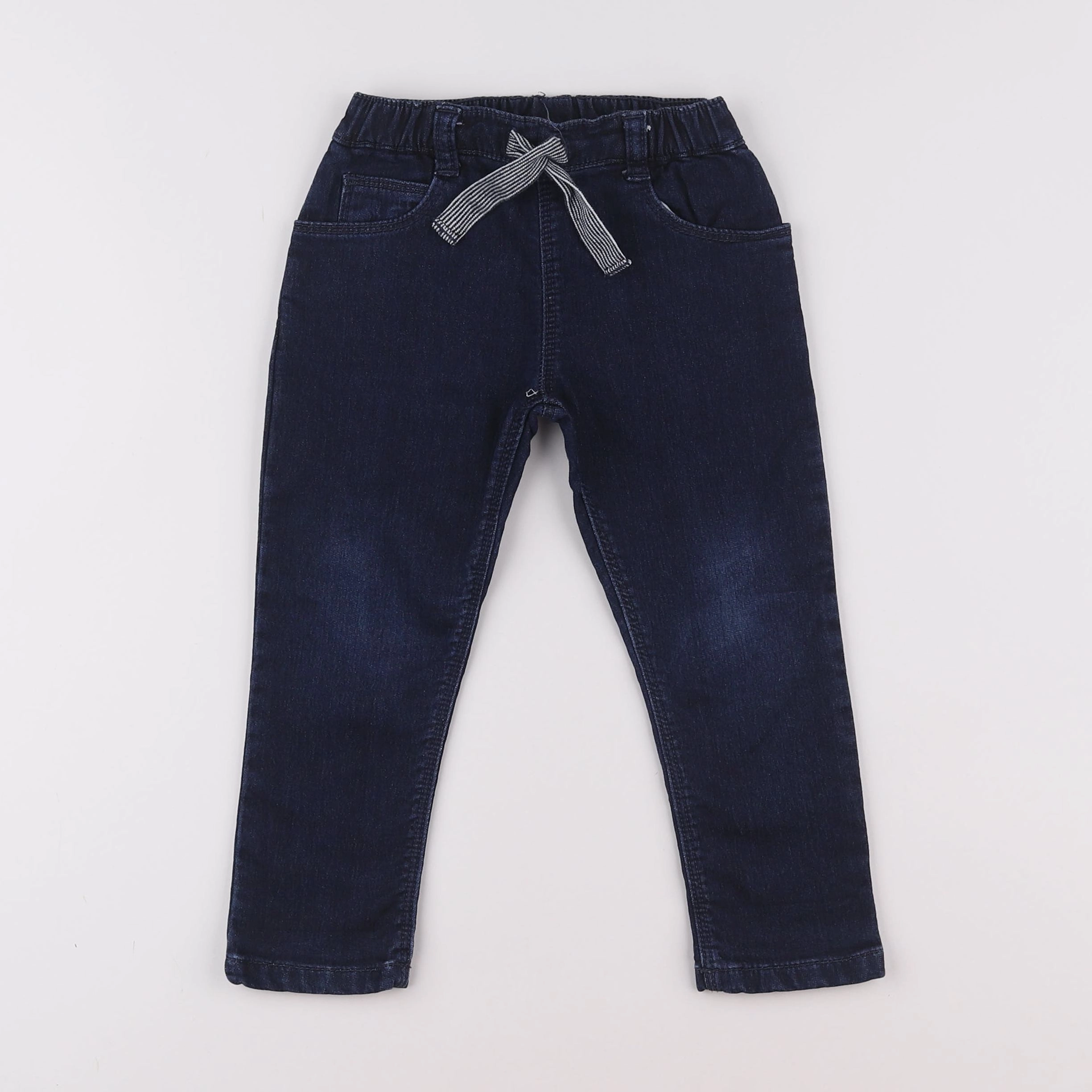 Petit Bateau - pantalon bleu - 2 ans