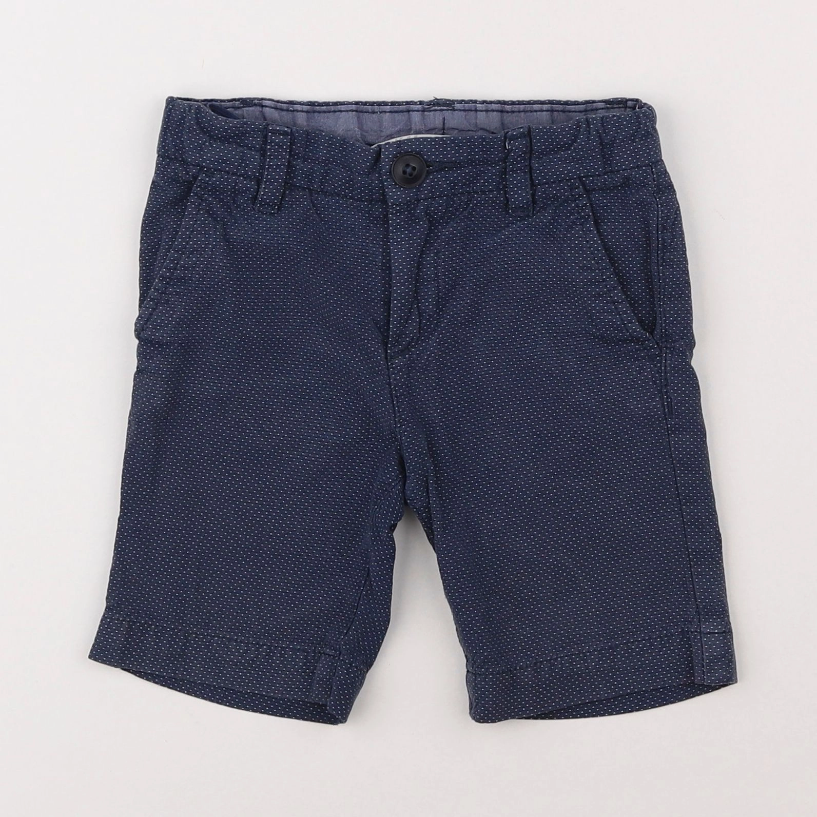 H&M - short bleu - 18 mois à 2 ans