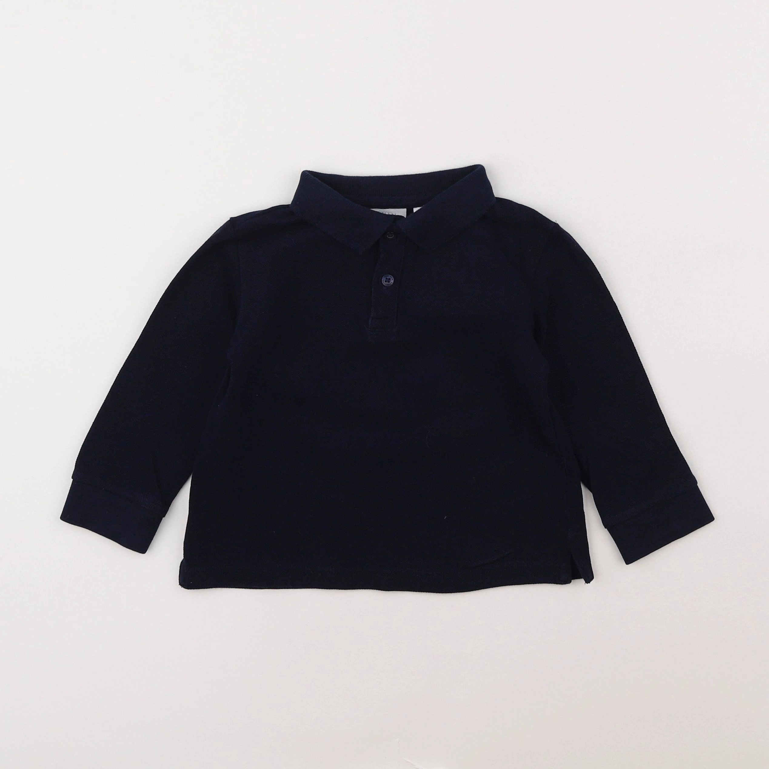 Zara - polo bleu - 18 mois à 2 ans