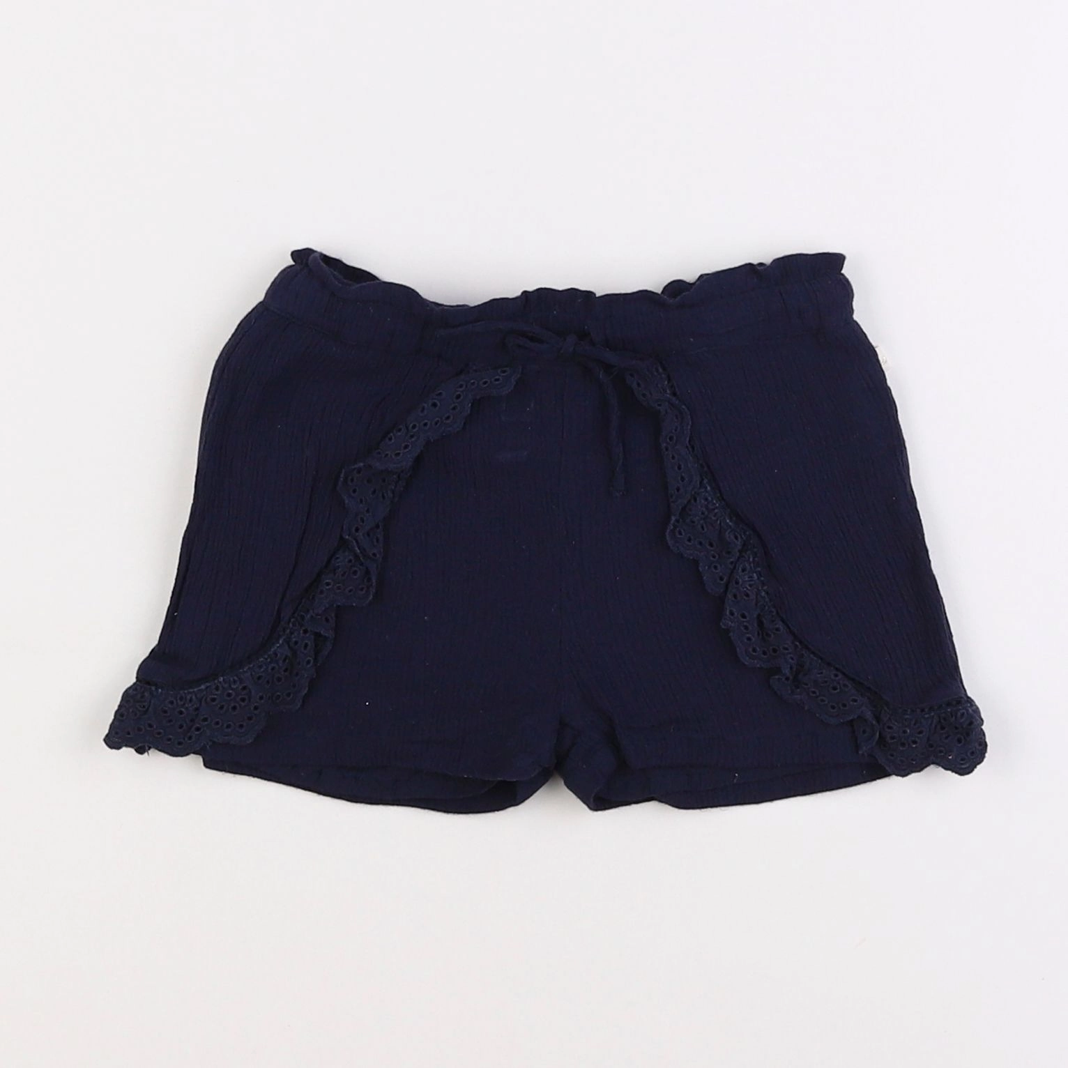 IKKS - short bleu - 18 mois